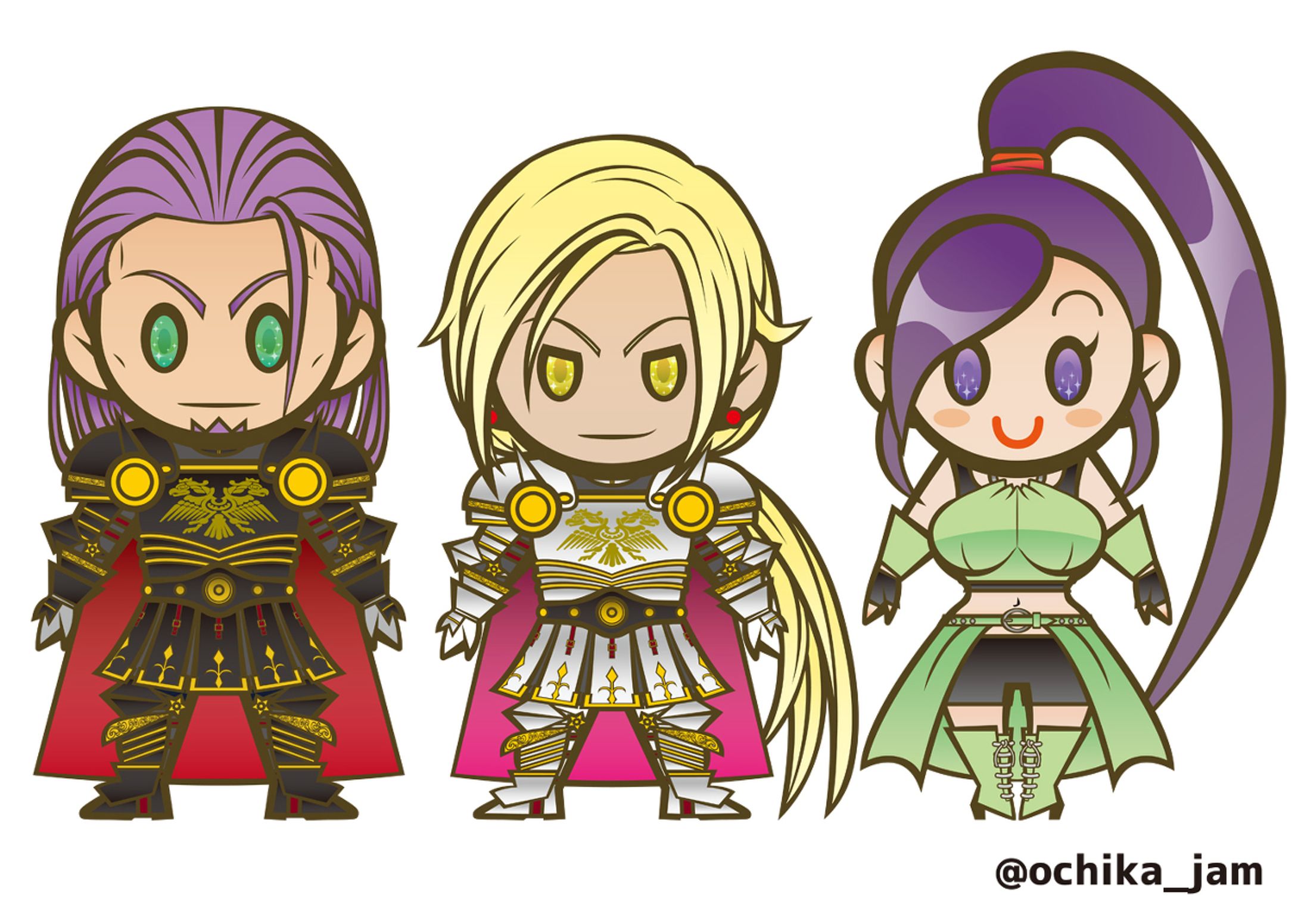 【DQ11】【ラブリーDQ】 デルカダール組-1