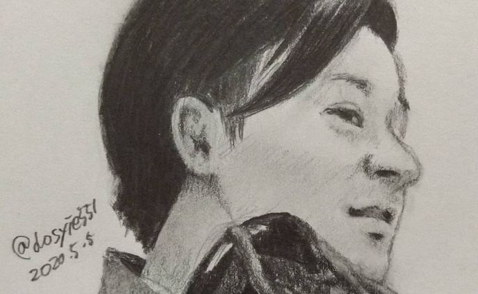 何年ぶりでしょうか
時間を忘れてガチでデッサンをしたのは.
.
※イラストご利用の際はお声掛け・dosyie551へのリンクをお願い致します。.
.
#すゑひろがりず #すゑひろがりず南條
 #すゑひろがりず局番 #すゑ #すえひろがりず #南條庄助 #よしもと芸人 #吉本興業 #お笑い #デッサン #dessin #drawing
#イラスト #illustration #絵 #お絵描き #picture #似顔絵 #portrait #デザイン #design #アート #art #ファンアート