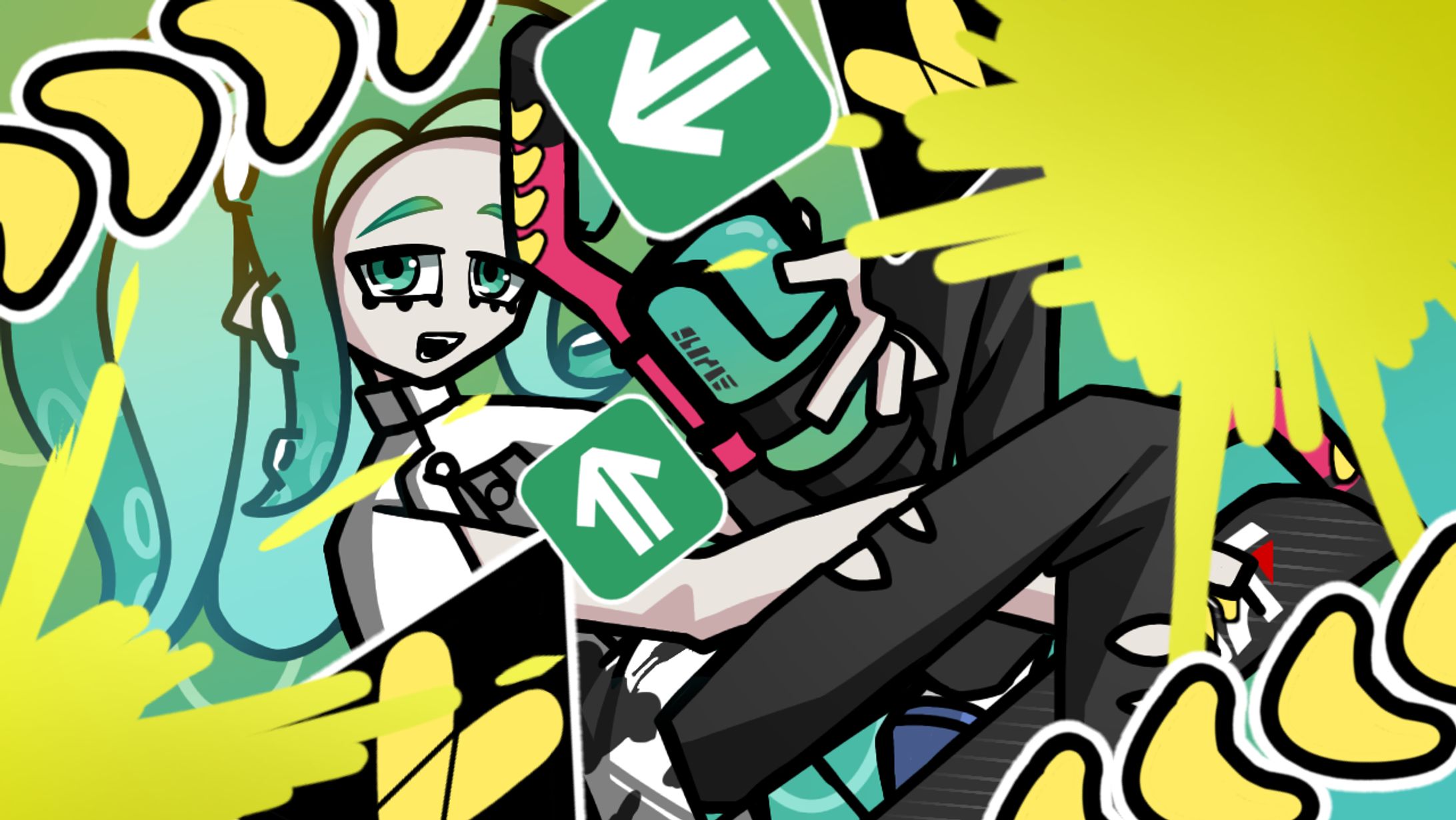 オリジナルキャラクターのイラスト-1