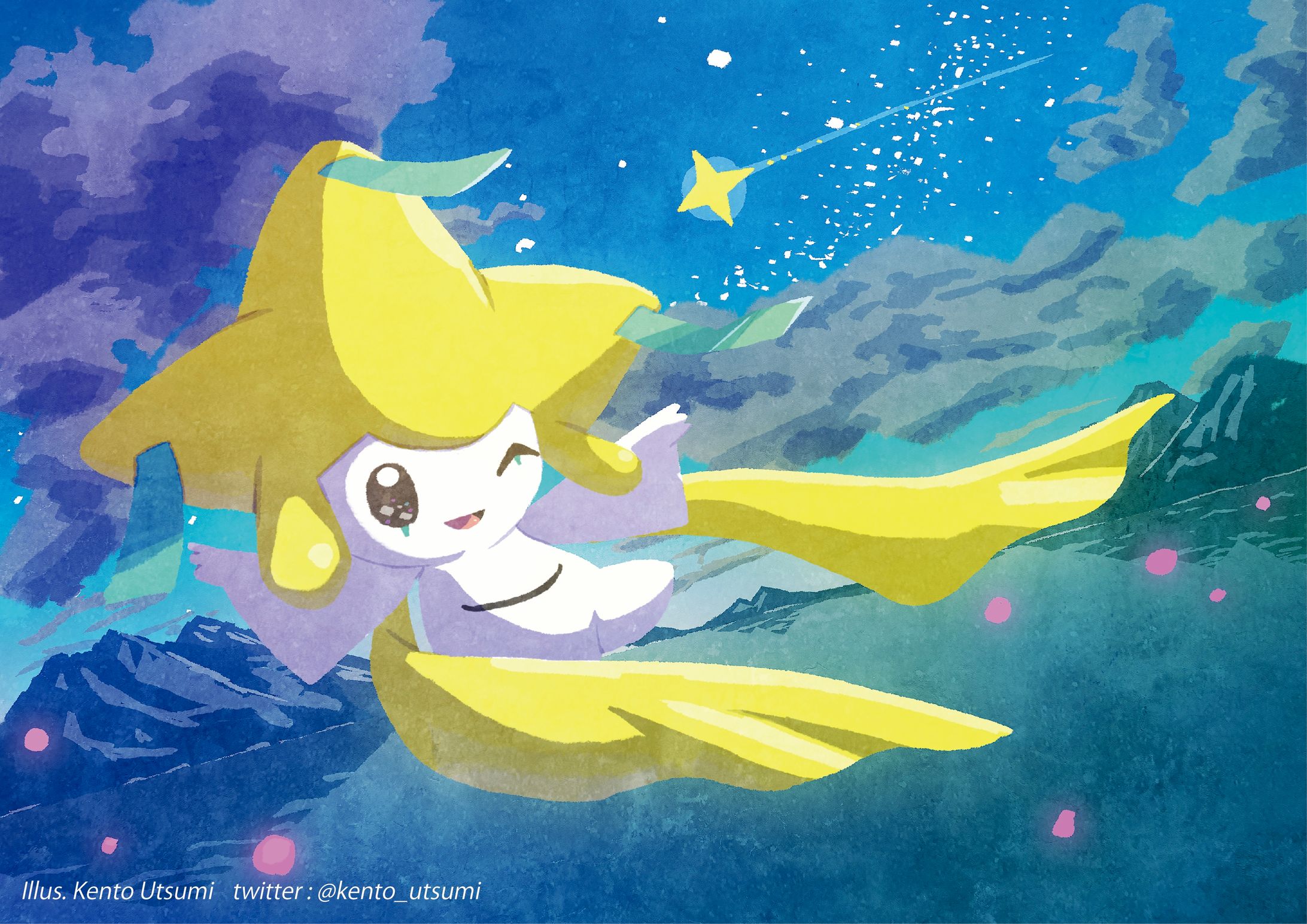 星に願いを（ポケモン　ジラーチ）-1