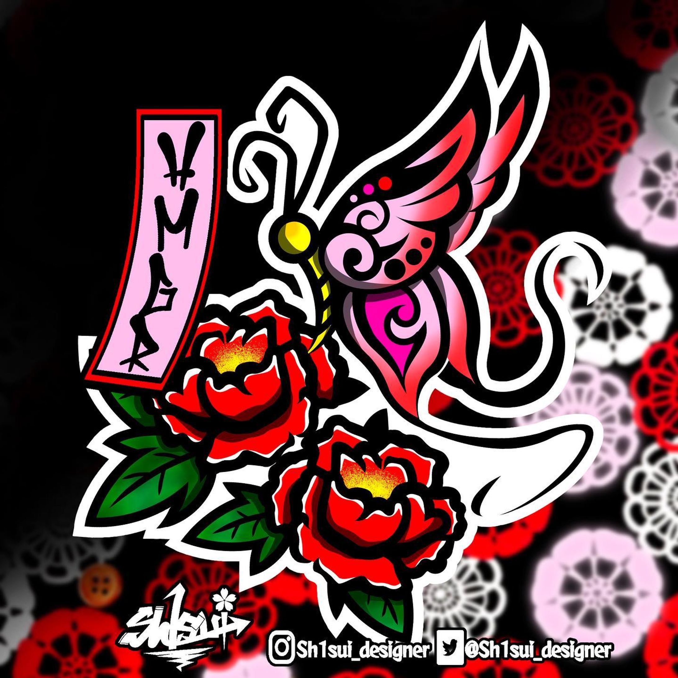 ❖Mascot logo❖

concept:蝶々+牡丹

text:HMGR

Plz Twitter Follow& like

#Mascotlogo #キャラクターロゴ #クランアイコン #デザイン #イラスト #依頼 #kaiju8go logo #mascot #logodesigner #designer #icon #illustration #logos #clanlogo
#esportlogo #esports #mascotlogoinspirations #art #artwork  #logoinspiration #logoawesome #designgraphic #logoplace #logoinspire #sportslogo #graphicdesign #mascotsportbranding #logodesigns #esportlogoteam #logosportidea-1