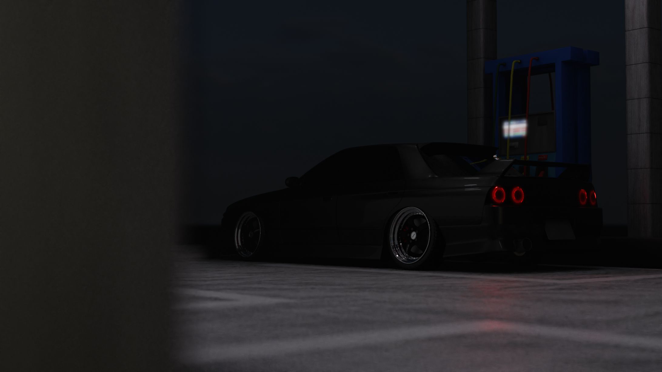 Nissan Skyline R32 4dr BNSPORTSエアロ仕様-1