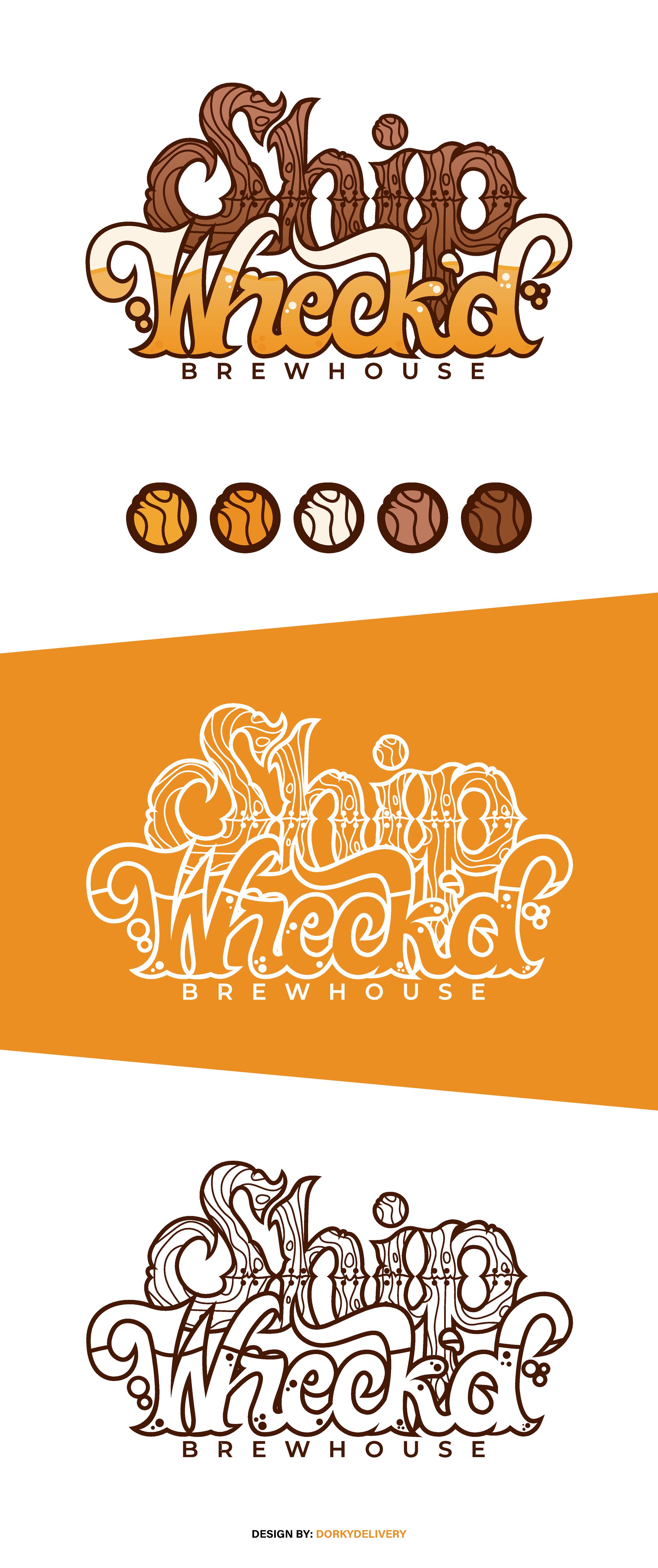 Shipwreck'd Brewhouse - Logo Concept-1