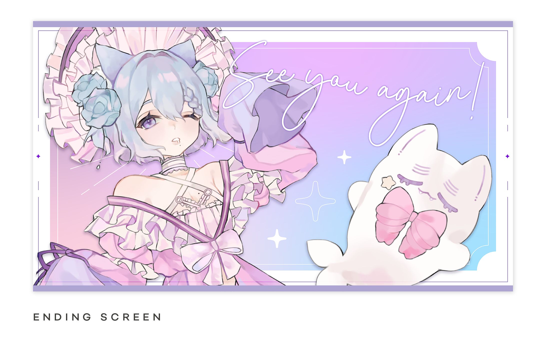 ENDING SCREEN - Nya Nya Miruku-1