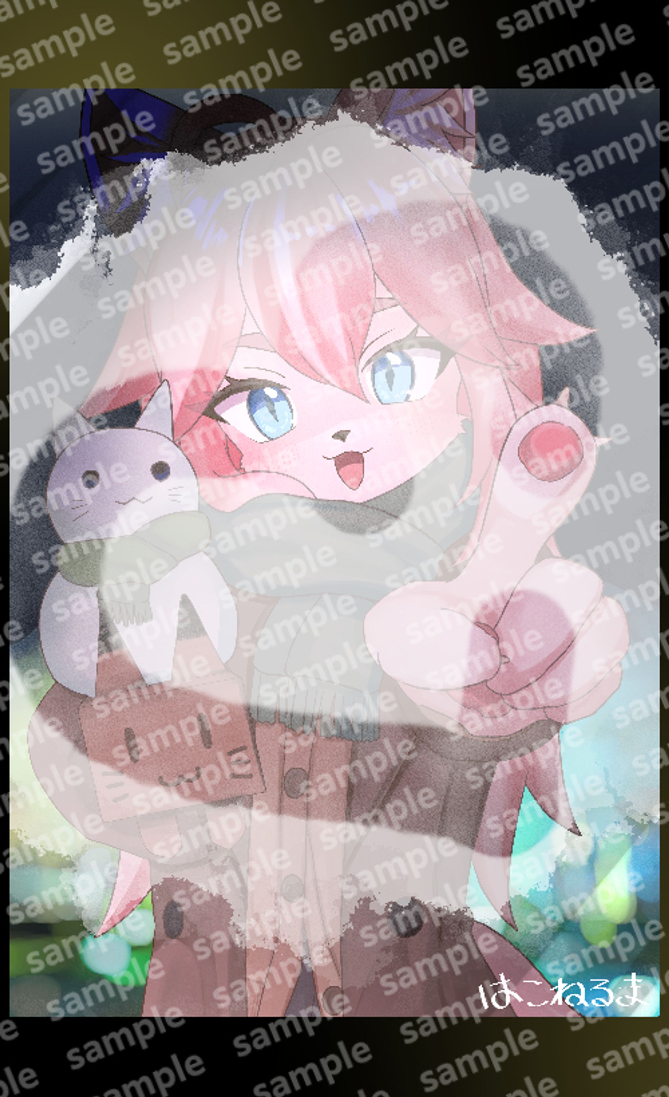 オリジナル3Dモデル【酒井シホ -Sakai Shiho-】【ファンアート】Ver.2-1