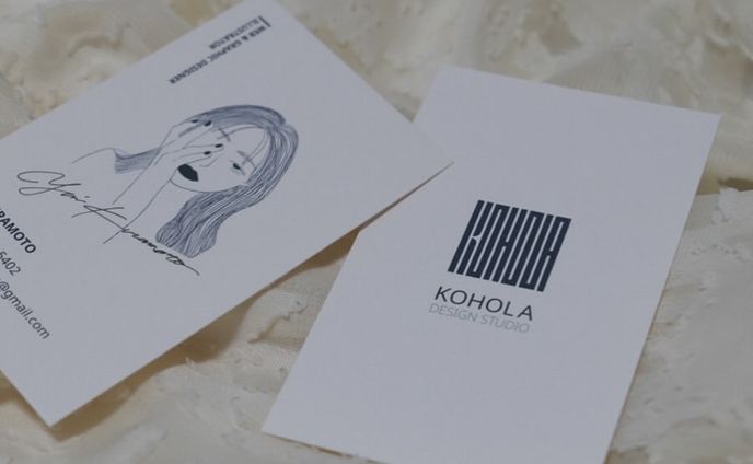 【名刺】グラフィックデザイナー