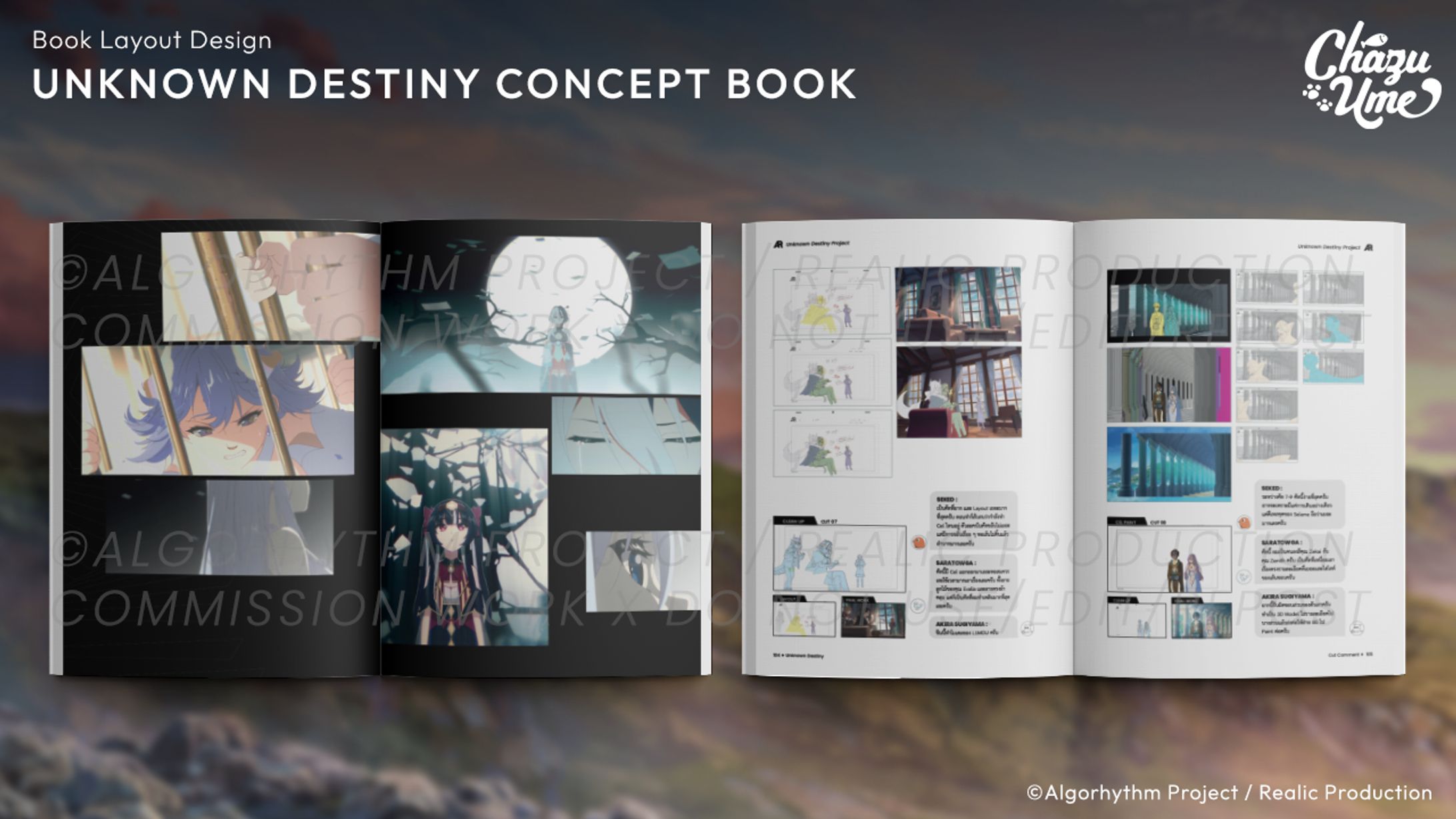 UNKNOWN DESTINY Concept Book-1