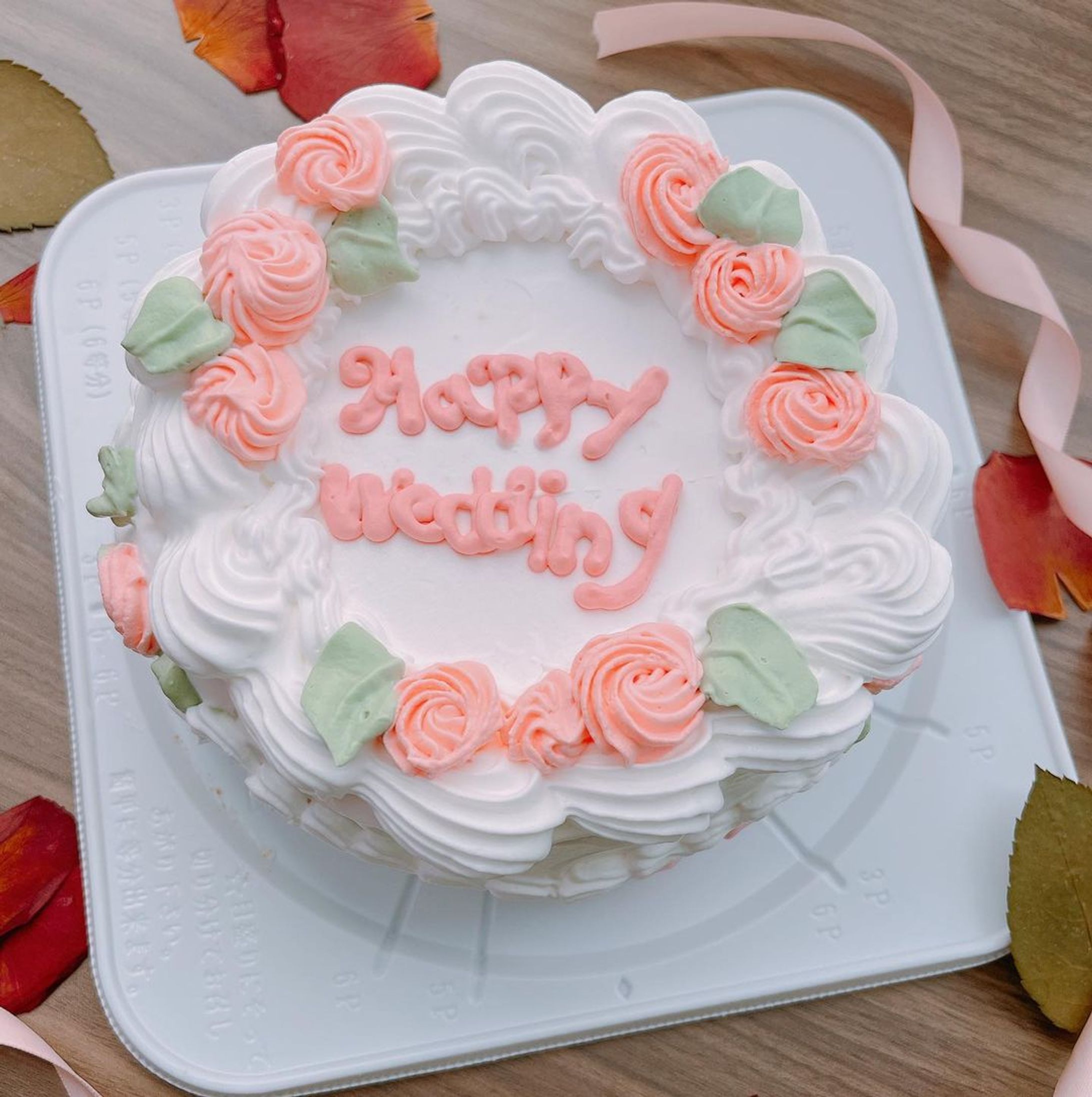 センイル風ウェディングケーキ-1