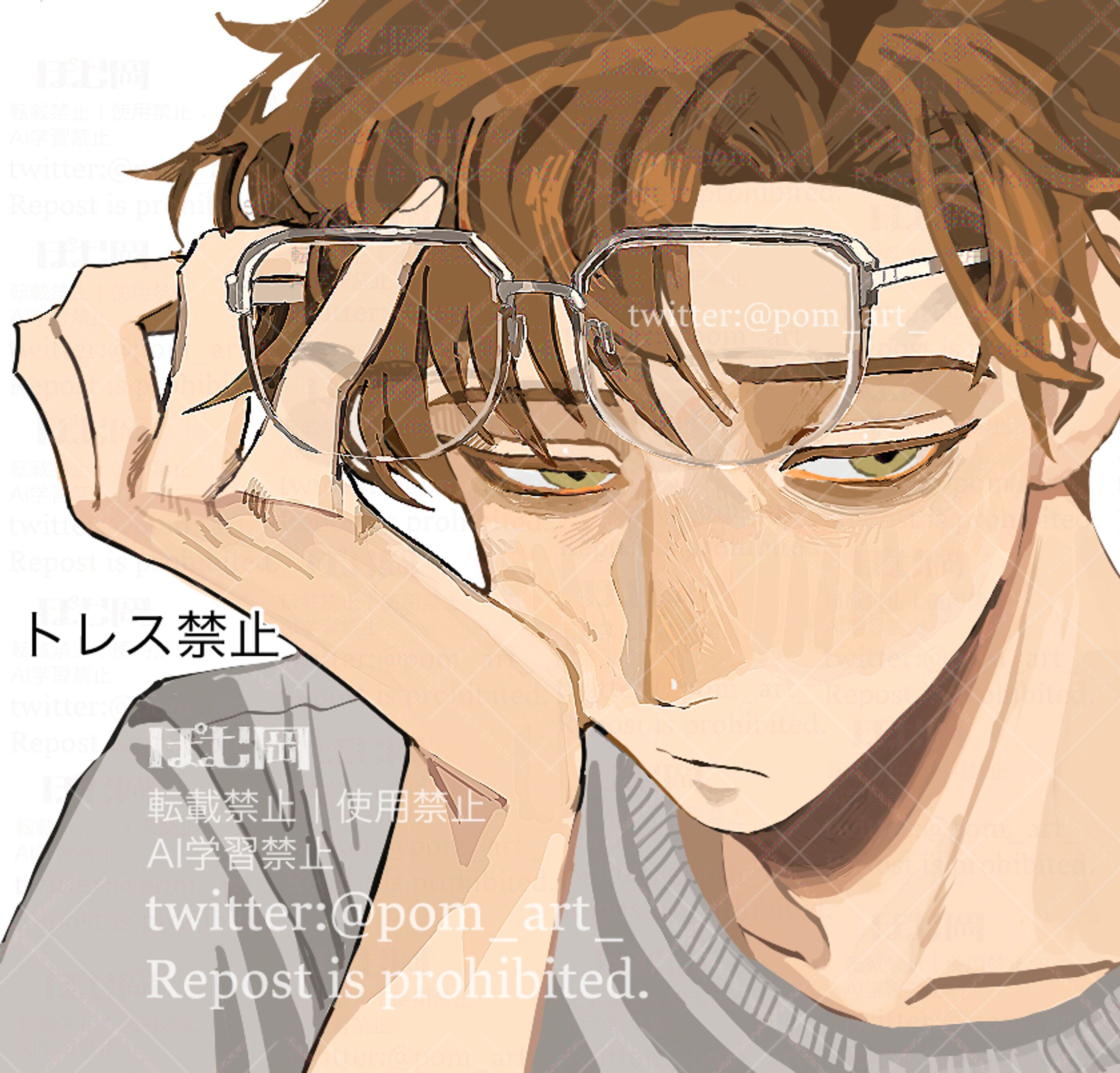 ダウナーな人物像-1