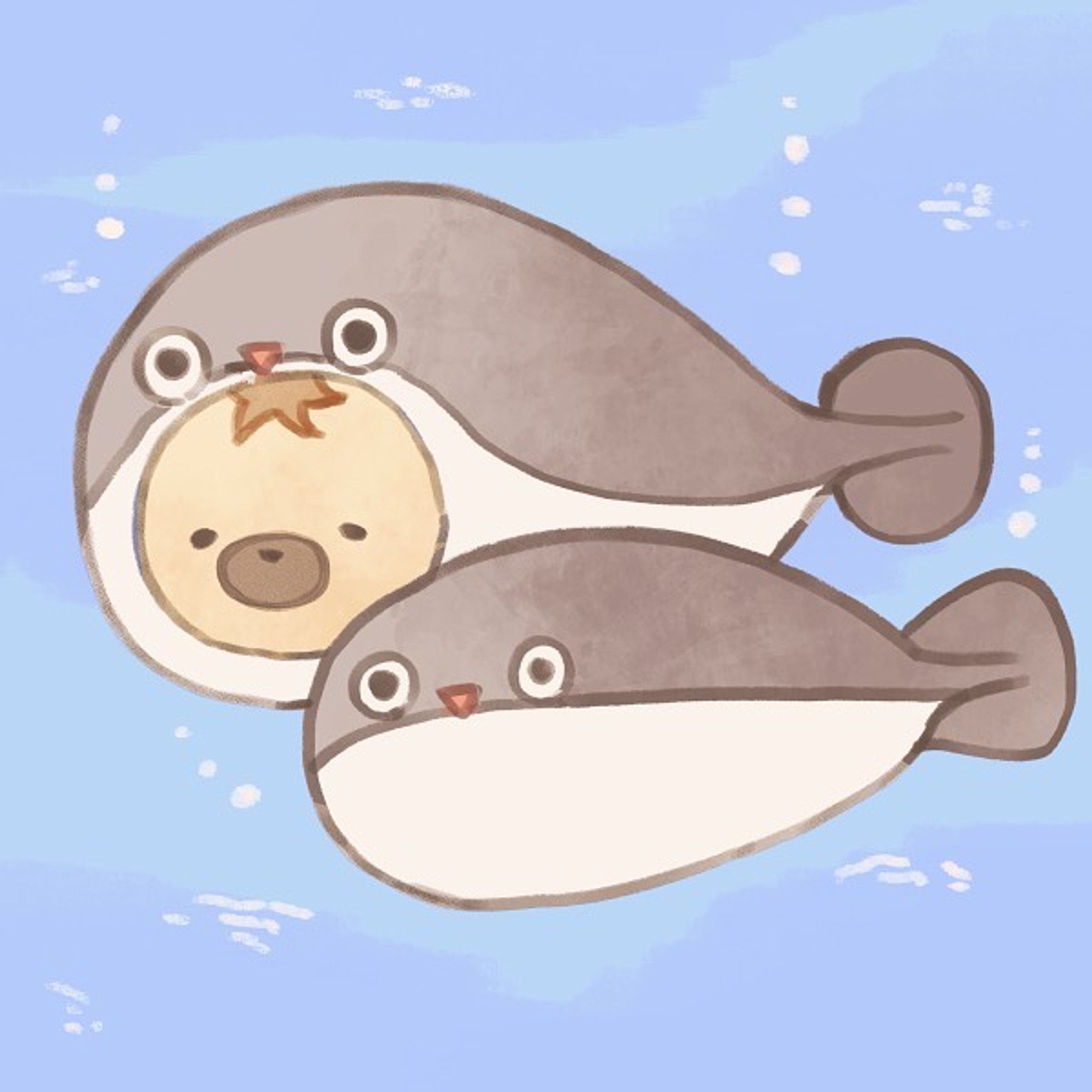 #lineスタンプ #ハイエナ #ライオン #instagram #illustration #イラスト　#サカバンバスピス　#artwork #クリエイターズスタンプ-1