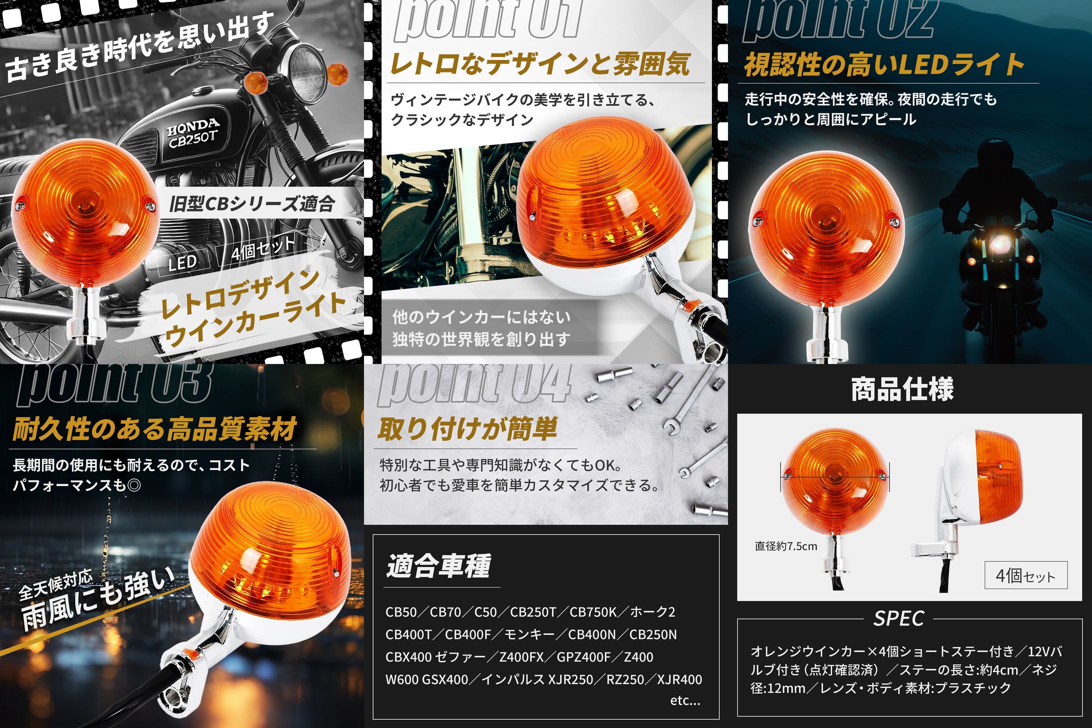 Amazon商品画像(ウインカーライト)-1