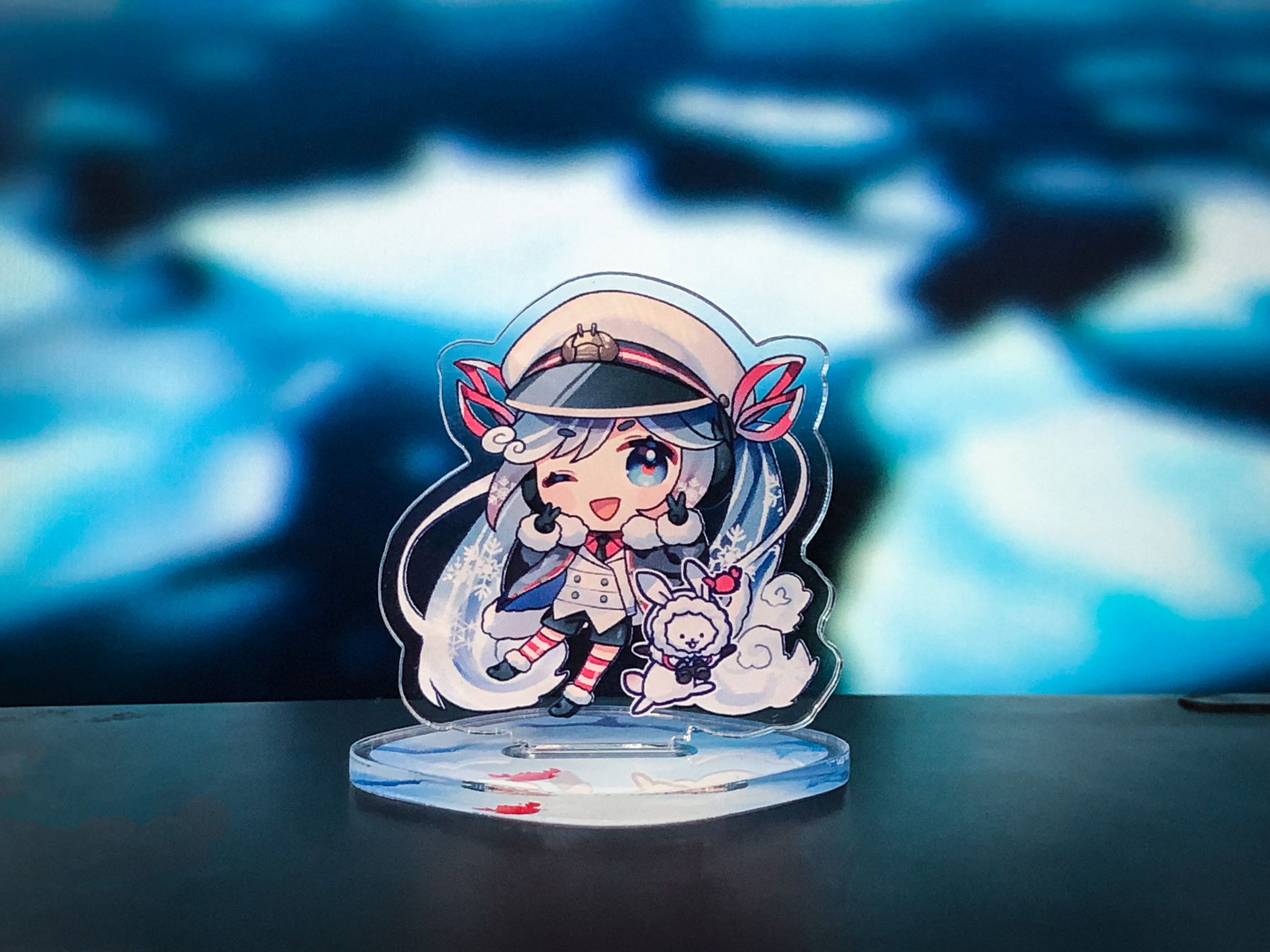 二次創作 雪ミクアクスタ 3種類-1