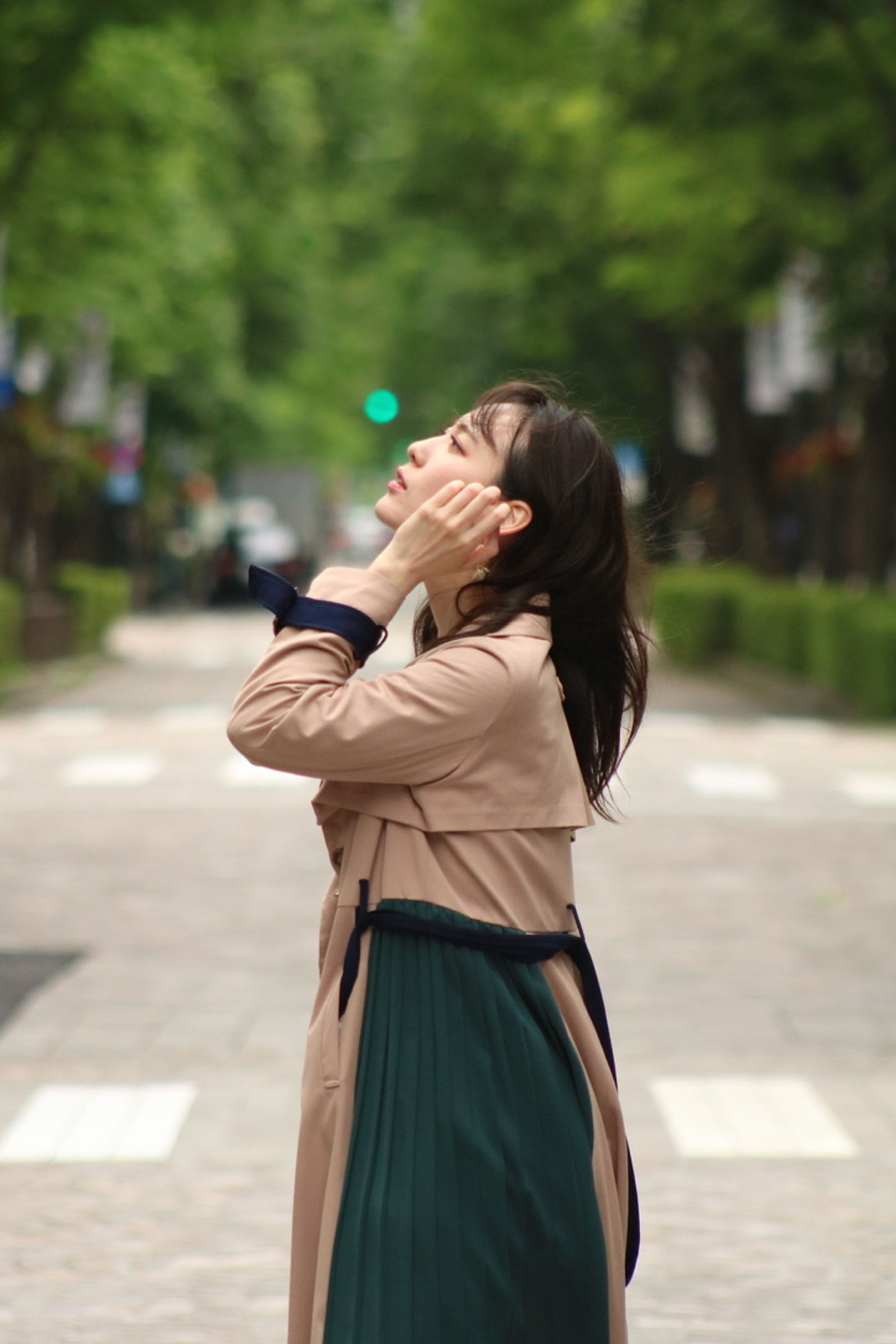 初夏の街並みで-1