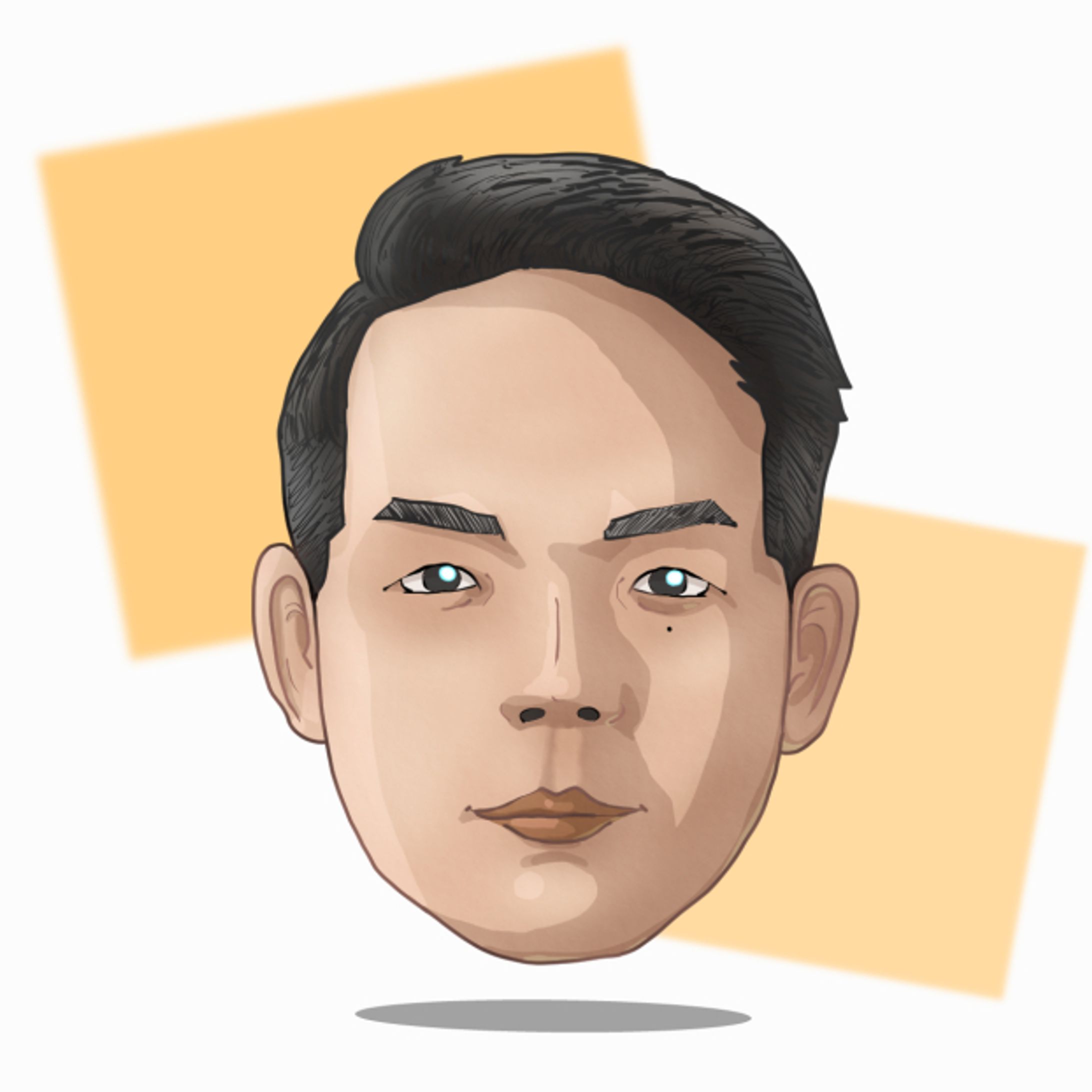 【実績紹介】似顔絵イラスト-1