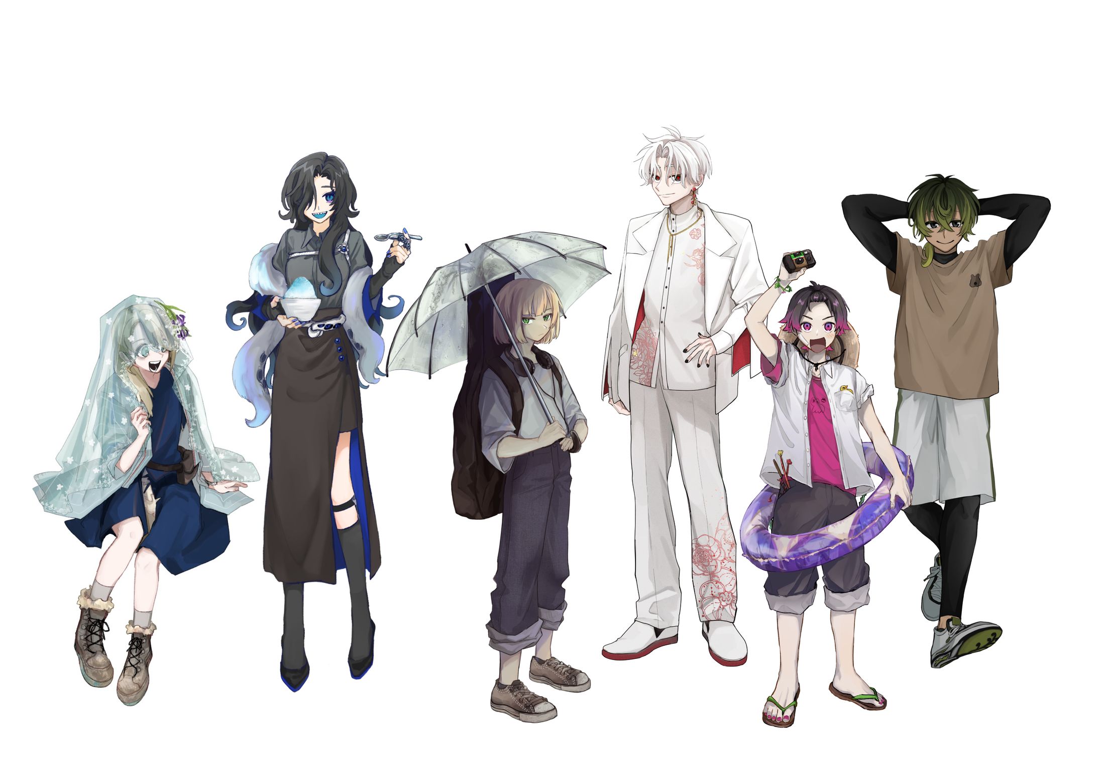 立ち絵、キャラデザ-1