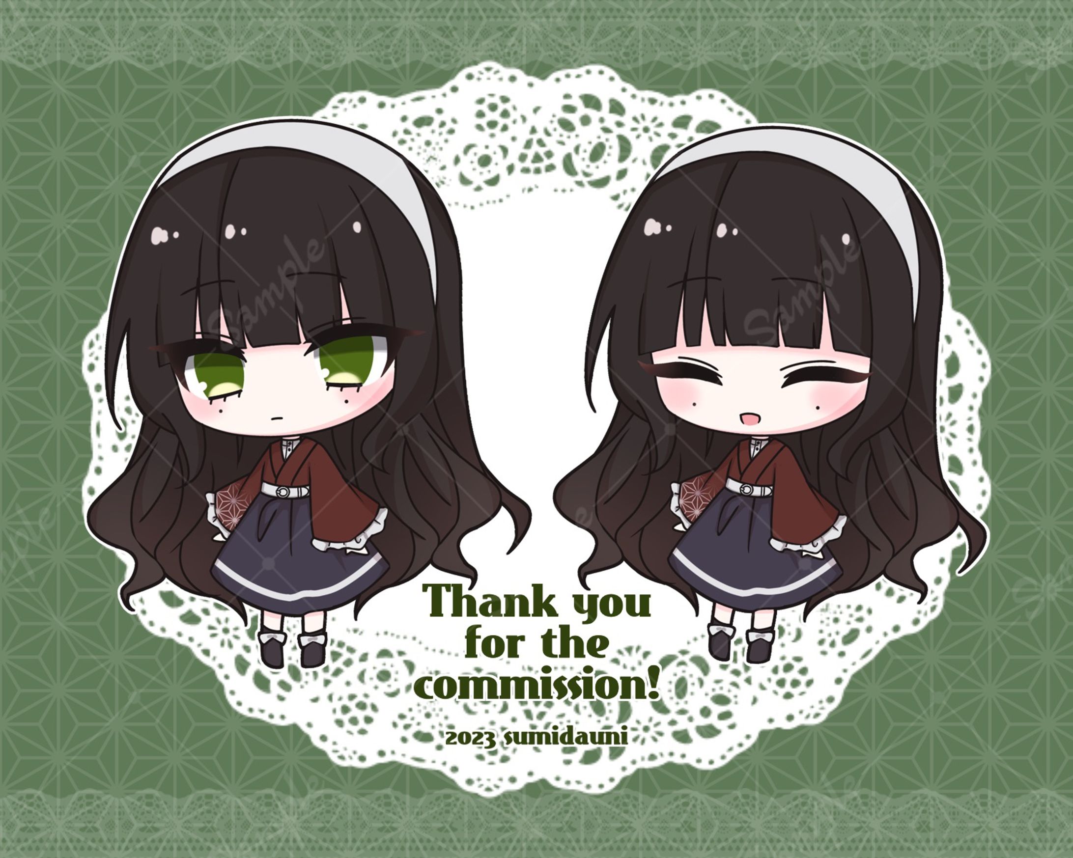2023 個人Vtuber様ご依頼 SDイラスト-1