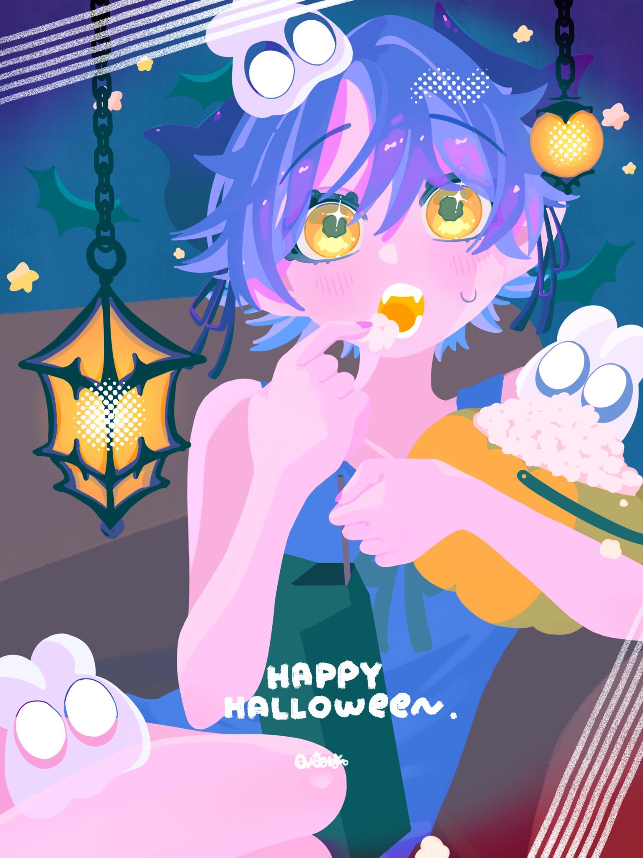 【original】ハロウィンは甘いものに怖い映画！🧡👻-1