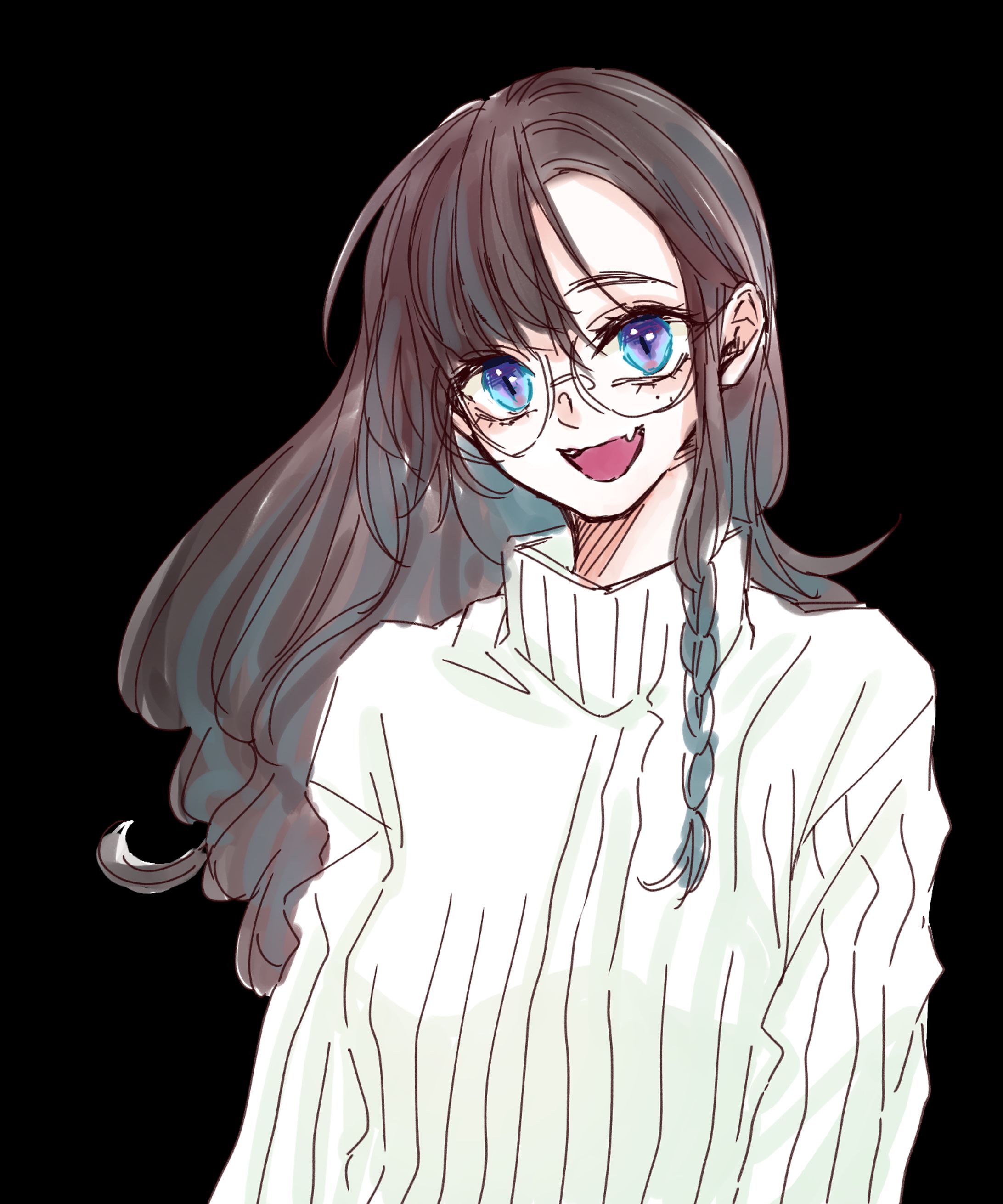 TRPG立ち絵イラスト（近野京子）/2021.8.1-1