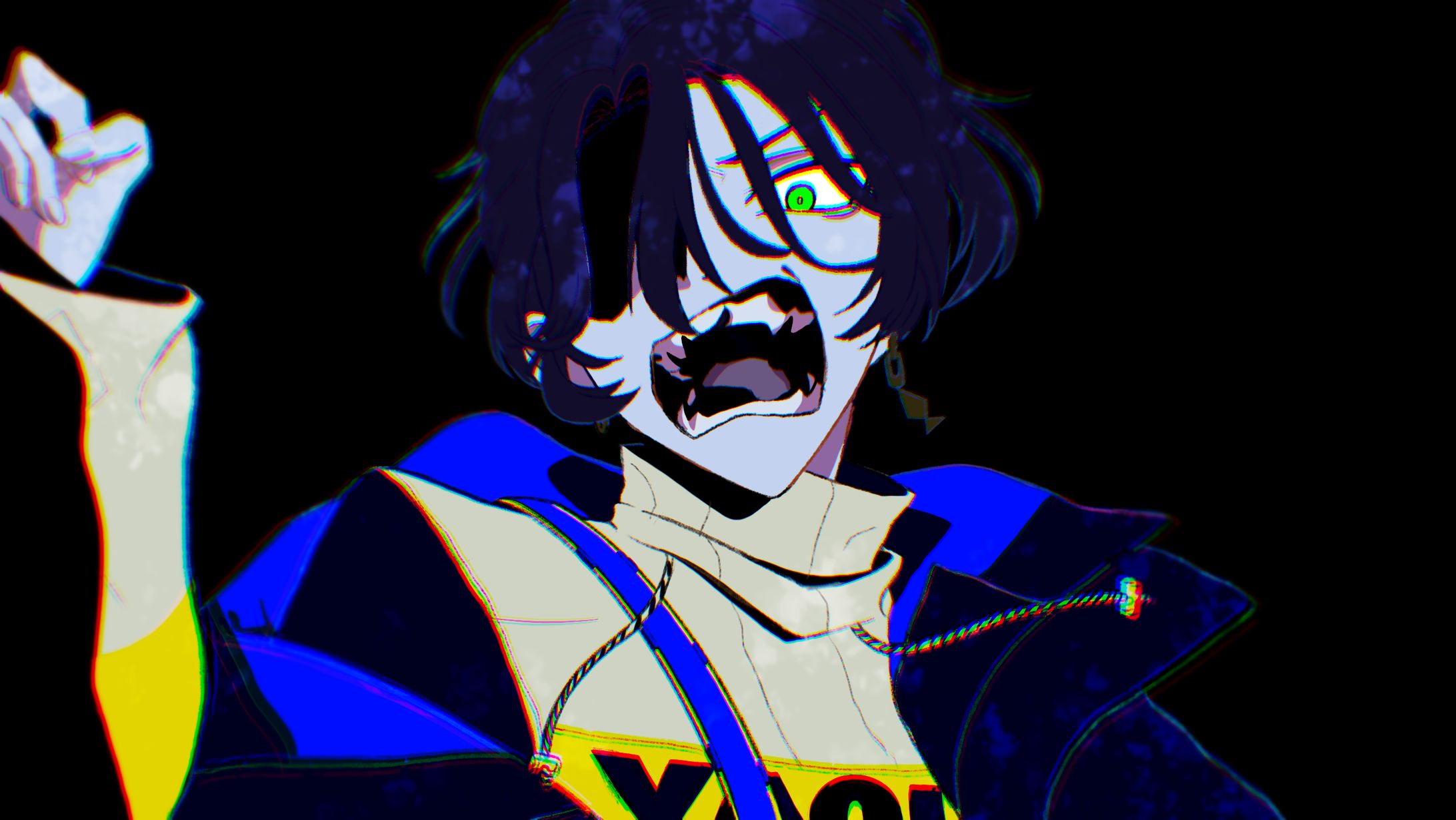 【歌ってみた】うっせぇわMVイラスト-1