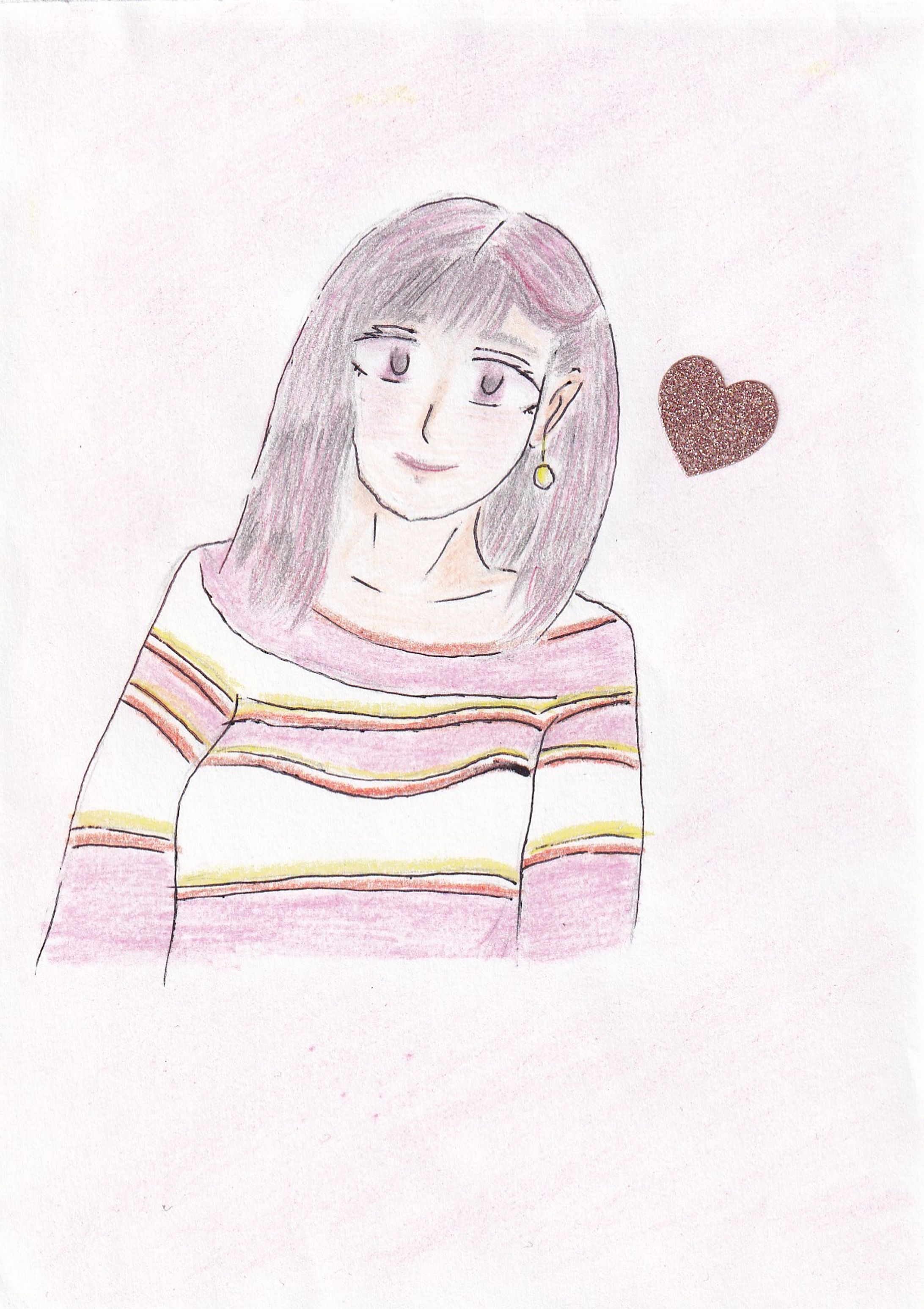 色鉛筆の少女003-1