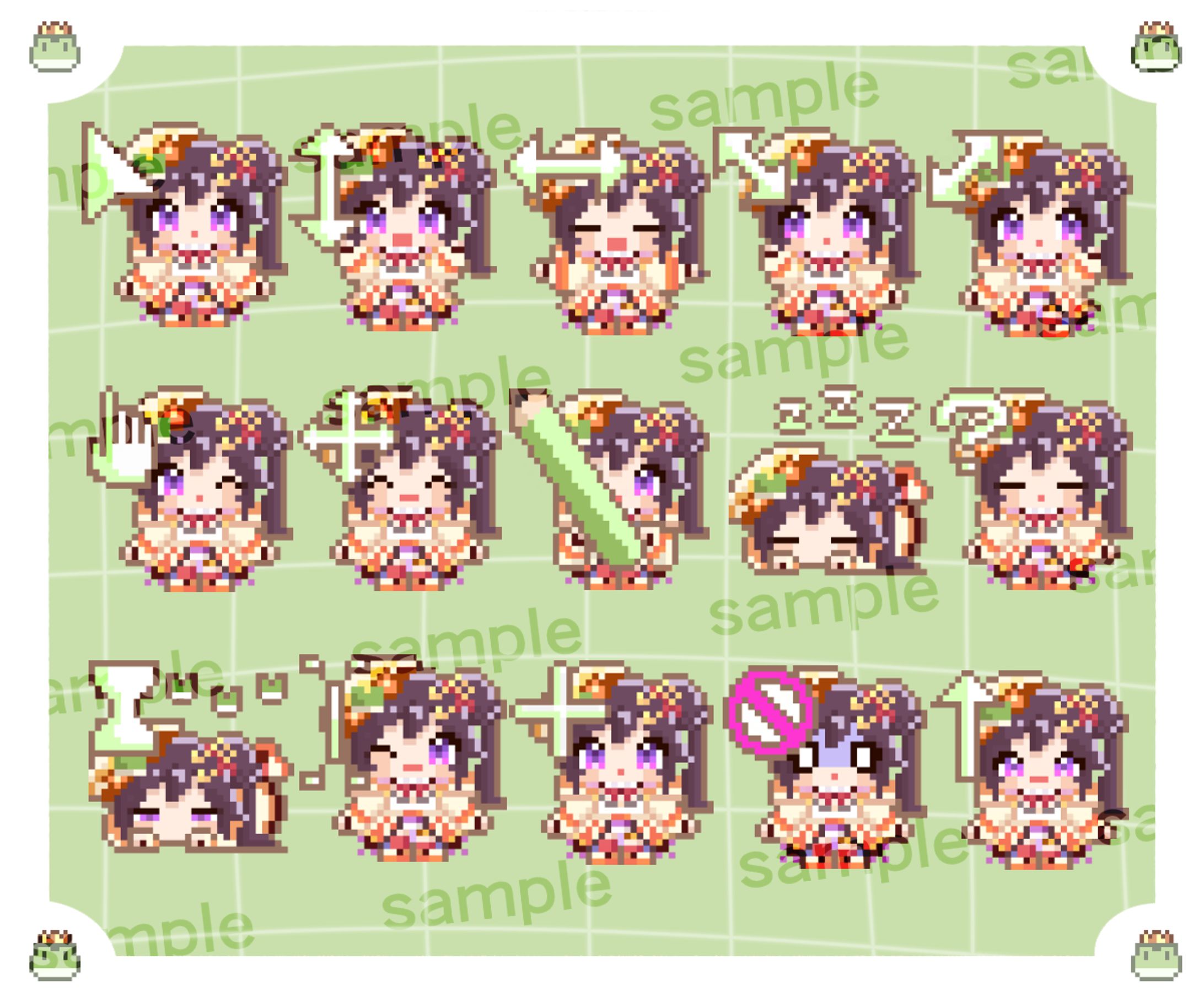 彩咲 茜様　オリジナルマウスカーソル-1