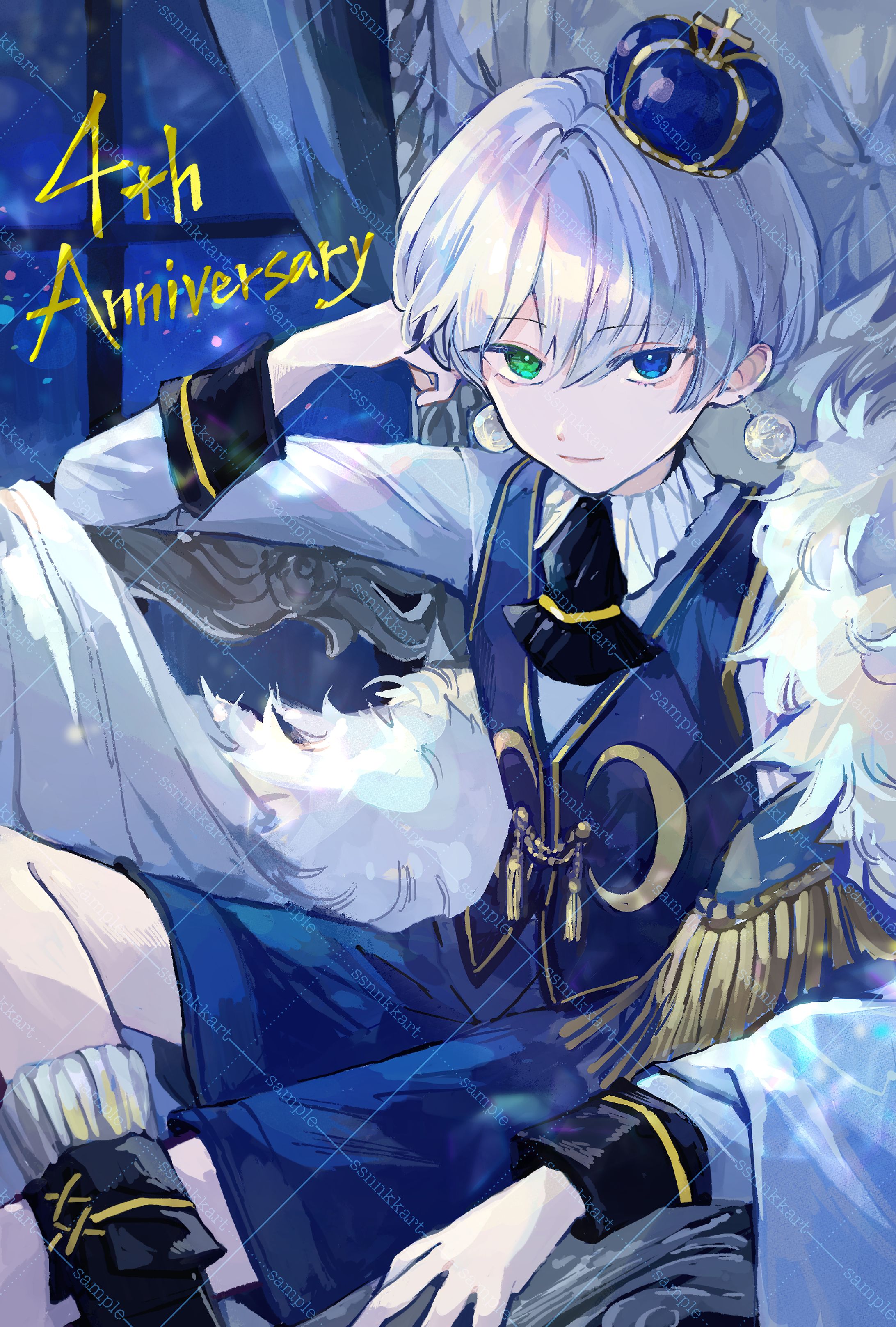 ご依頼絵＊周年記念イラスト-1