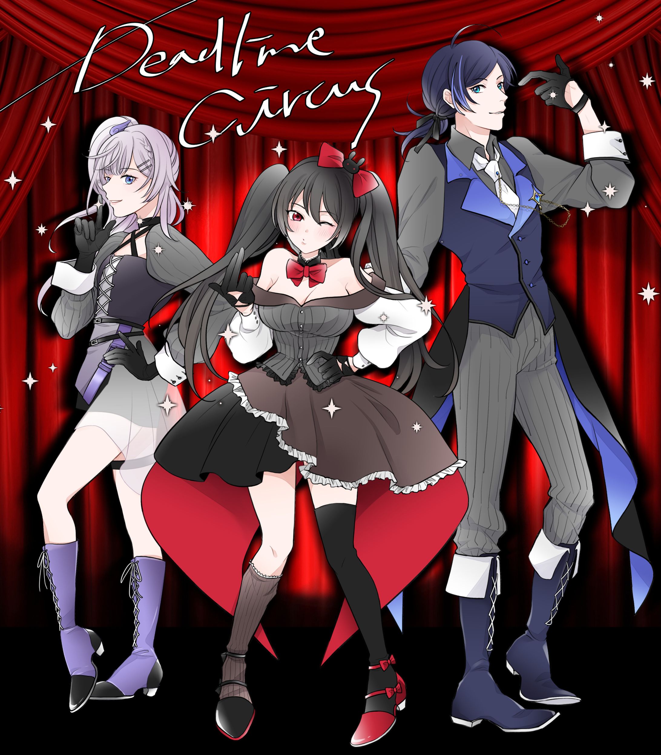 【サプライズ企画】デッドラインサーカス歌ってみた／動画用イラスト-1