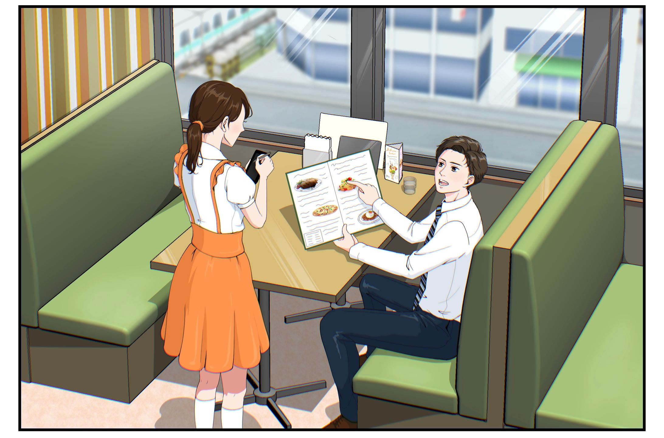 【サンプル】カラー漫画-1