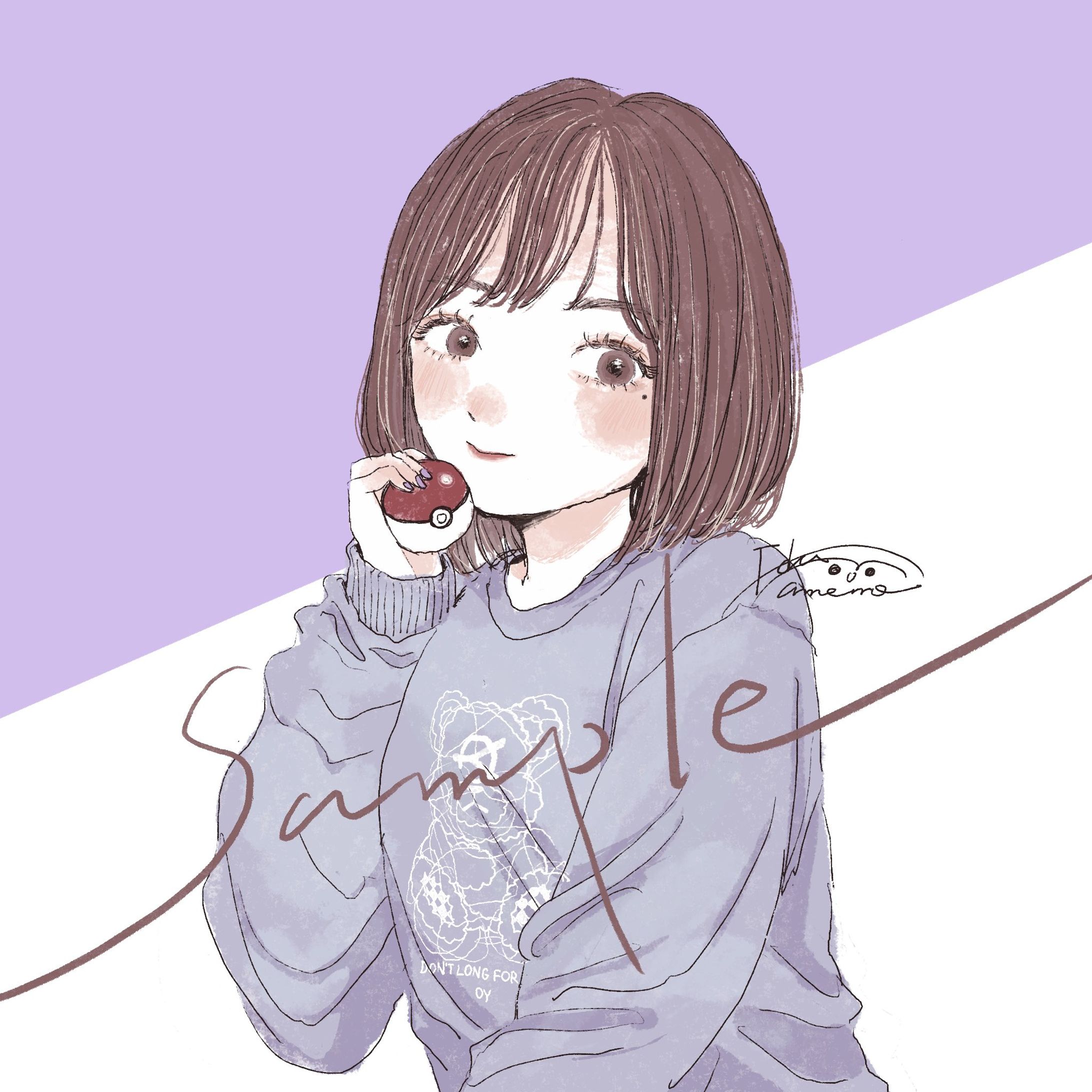 【ご依頼】個人様似顔絵アイコン-1