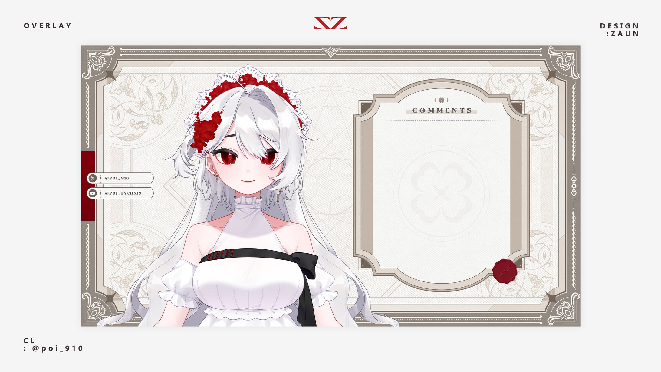 Overlay Design「POI LYCHNIS」-1