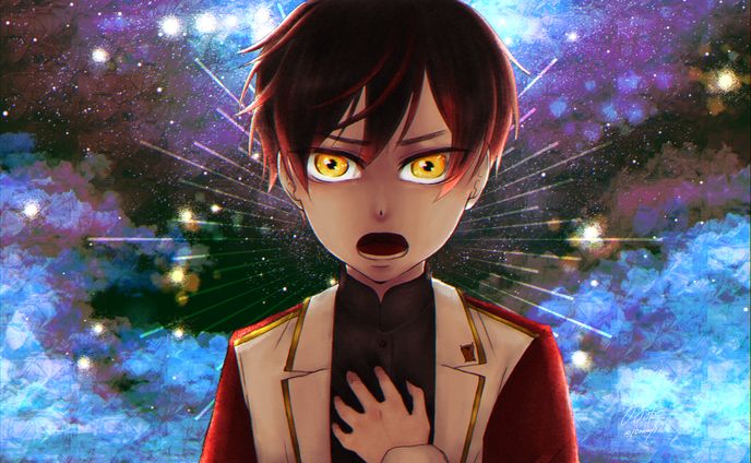 チラシ、依頼絵