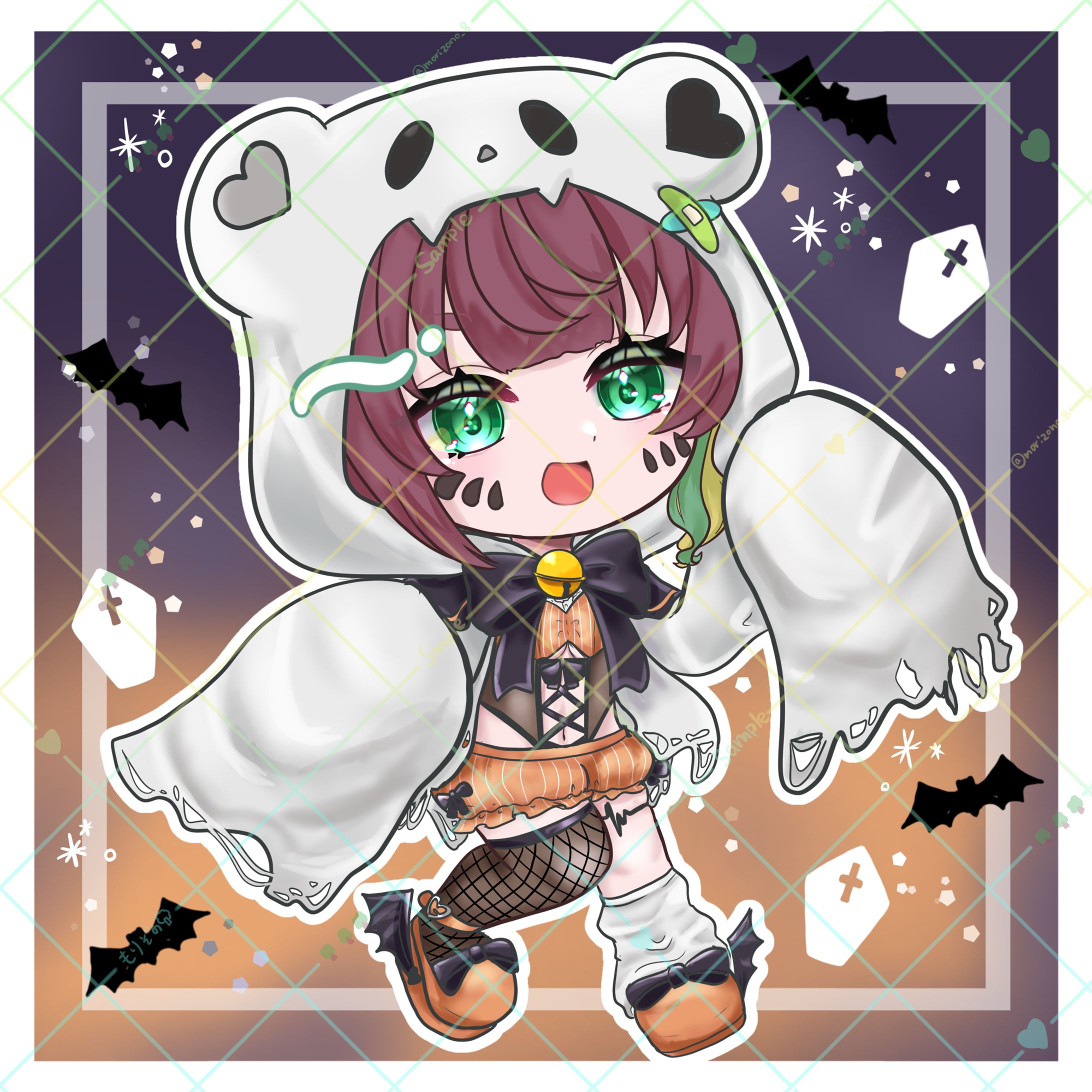 【創作】もりぞの代理ちゃんハロウィンSD-1