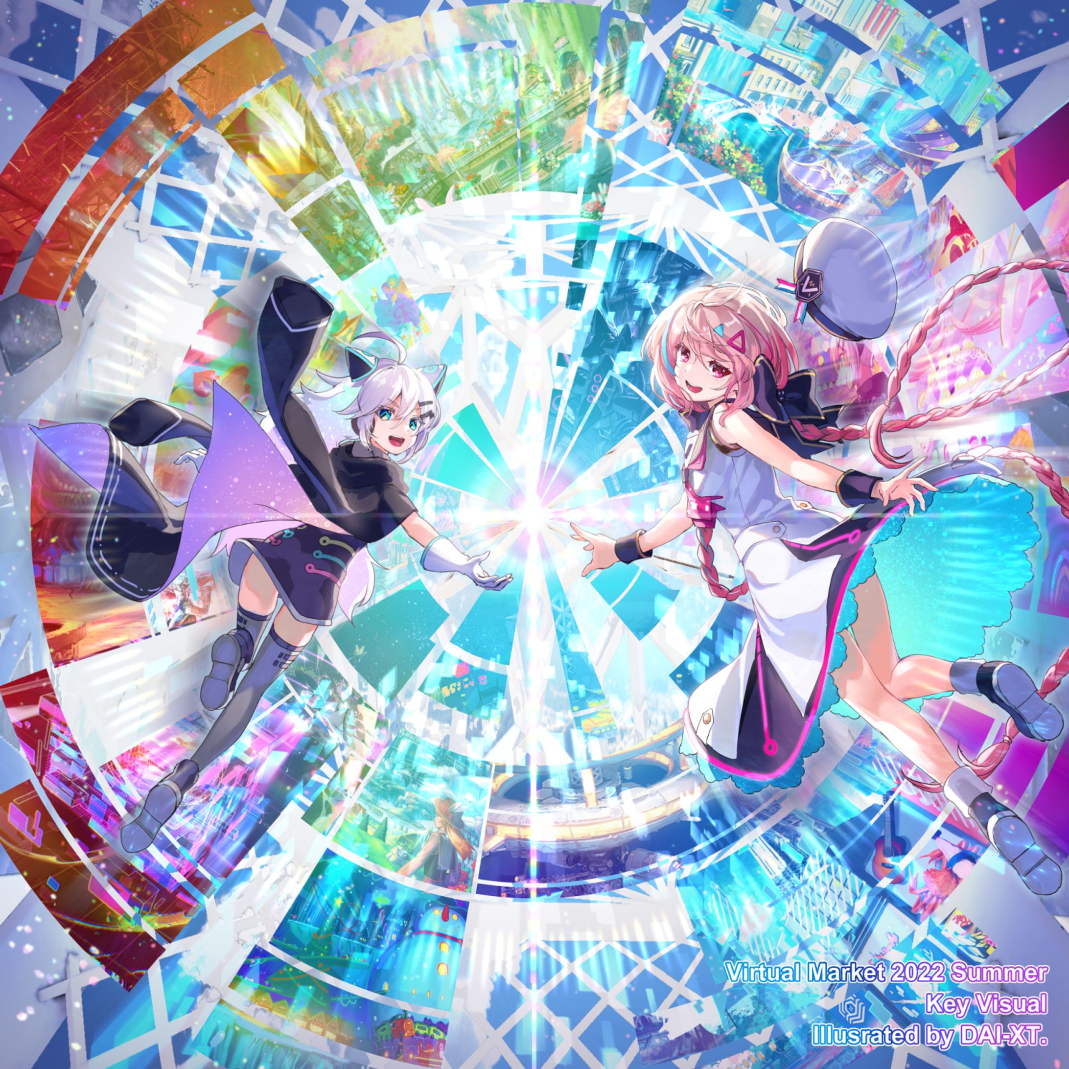 VRイベント『バーチャルマーケット2022 Summer』キービジュアル-1