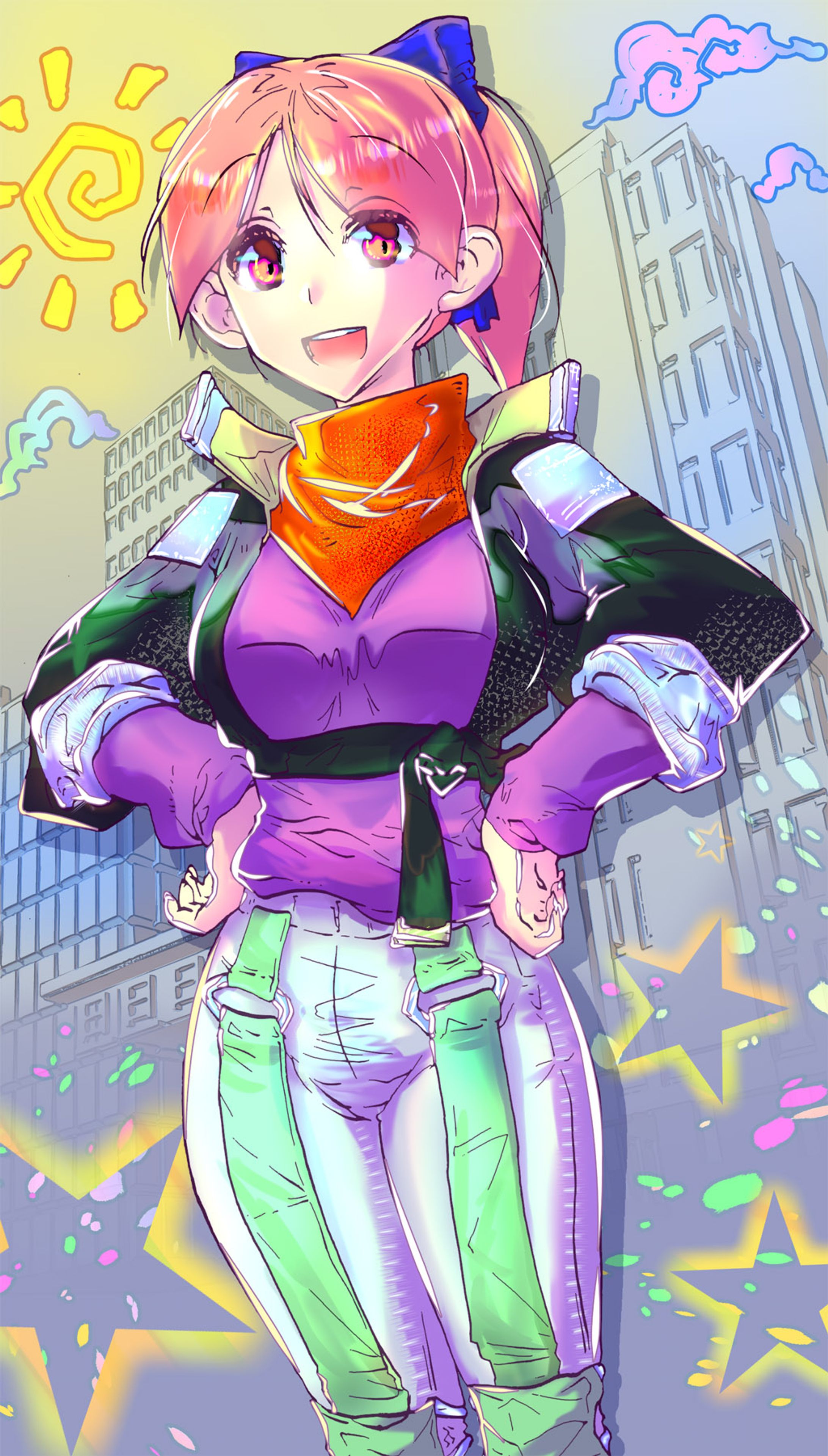 おちゃめガール立ち絵-1
