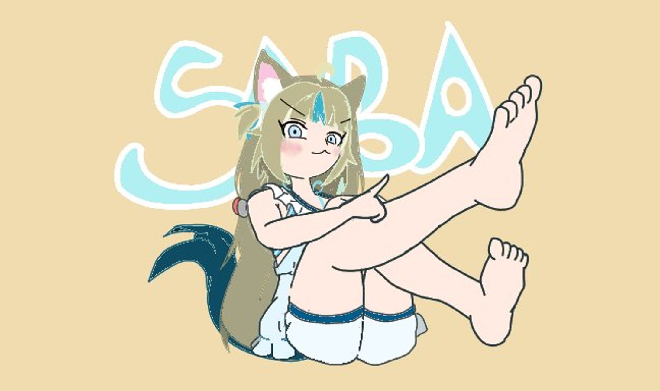 SamekoSaba's fun art(vtuber)-1