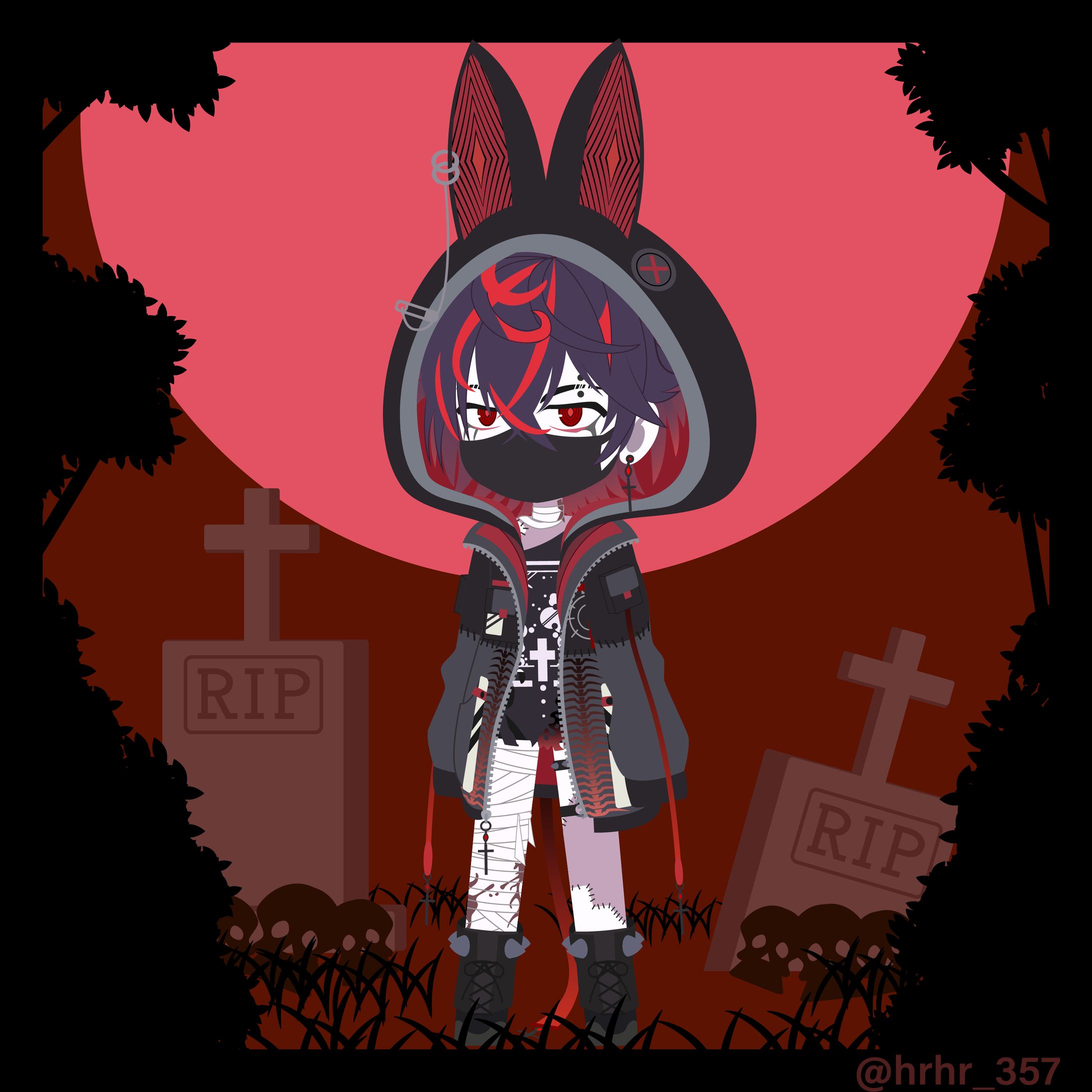 Kuro Kurenai (VShojo Vtuber)-1