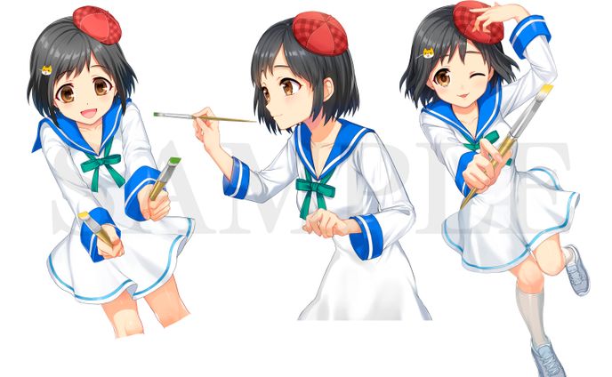 『正体判明ネームレスガール』MVイラスト