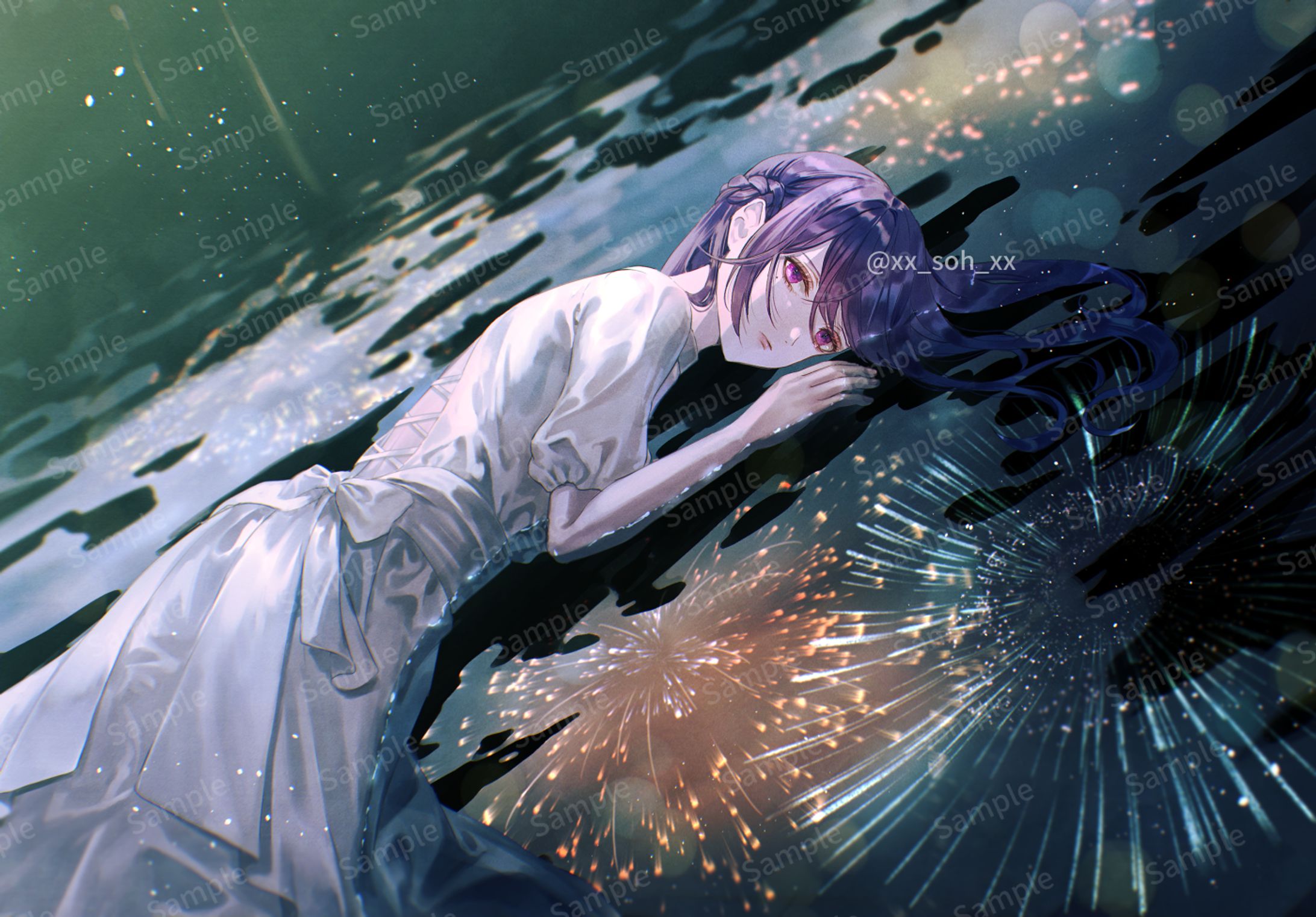 MVイラスト/紫月リリス様「祭」 -1