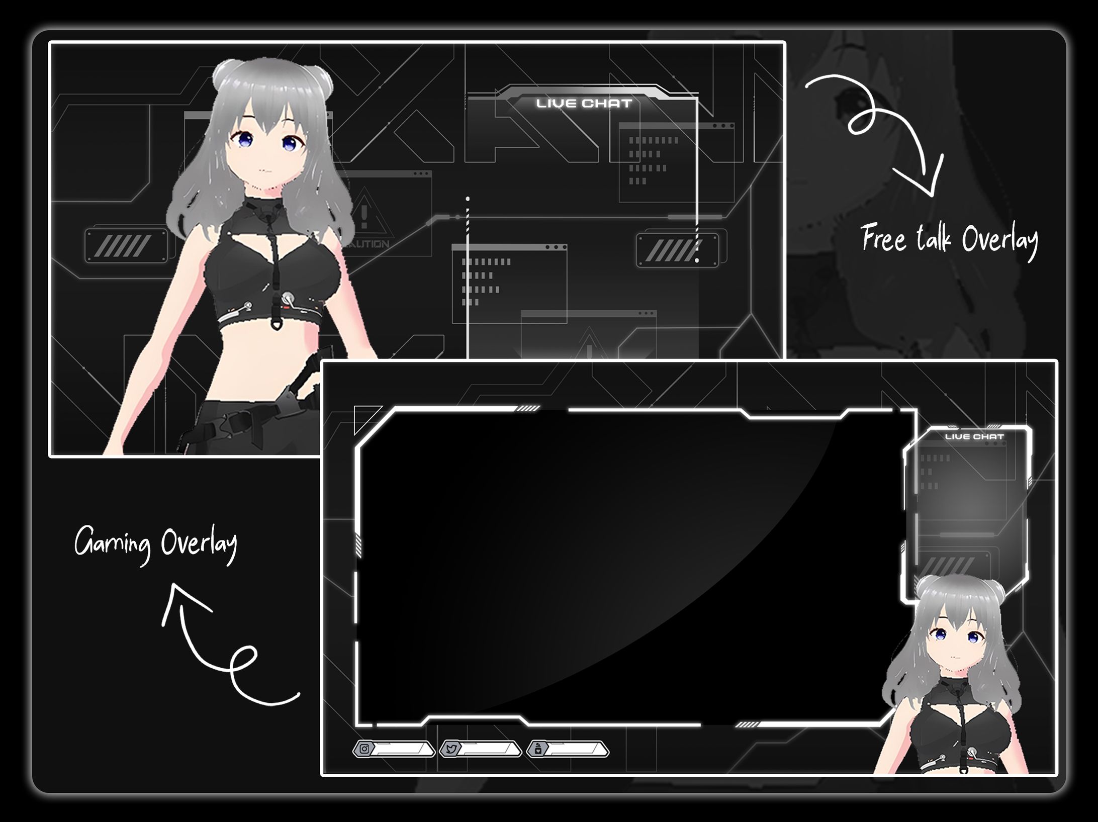   [Stream Overlay] - Xanny Lixx-1