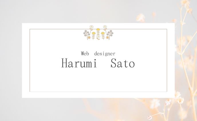 Canva　名刺