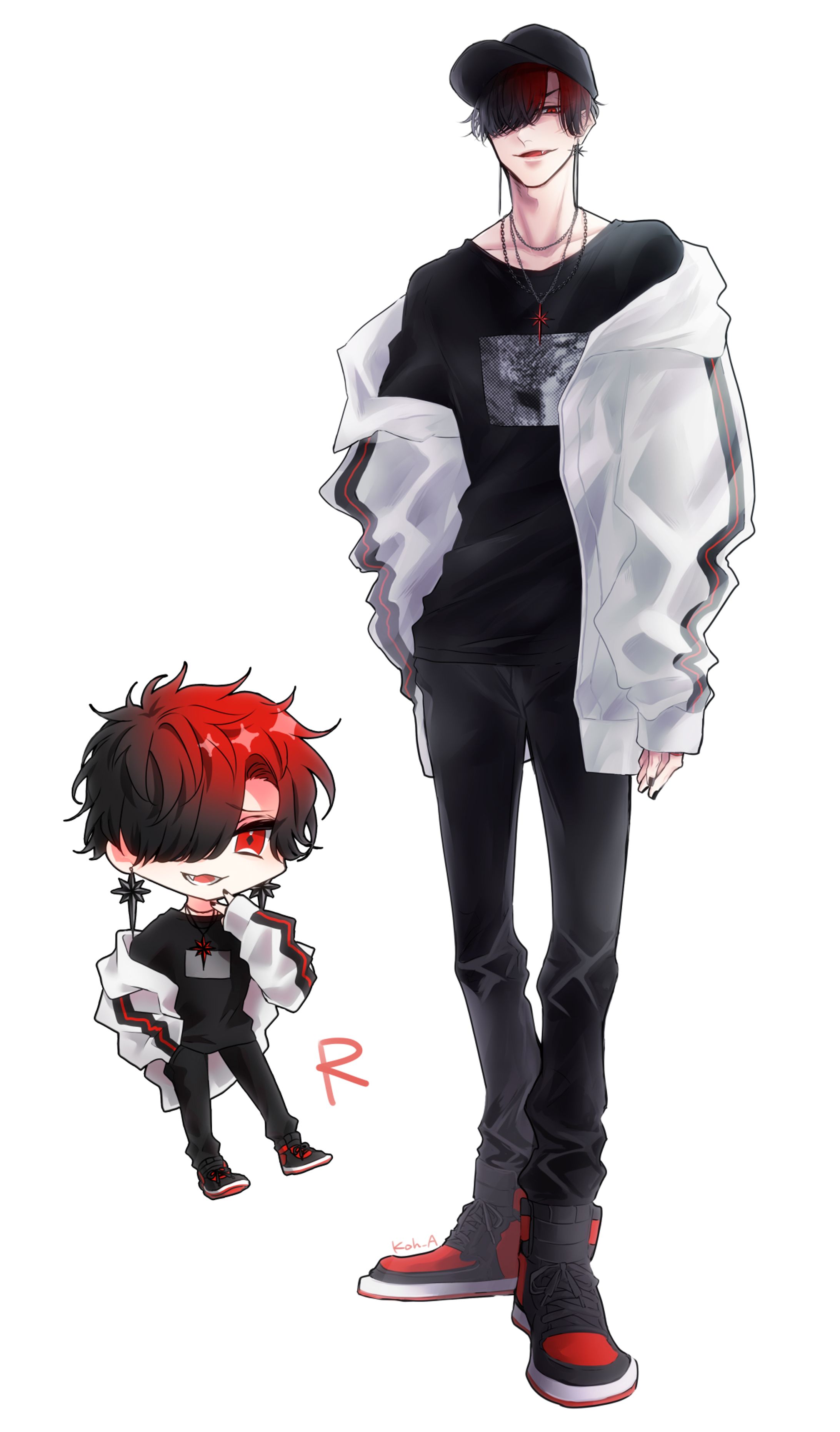 OC立ち絵／SDサンプル-1