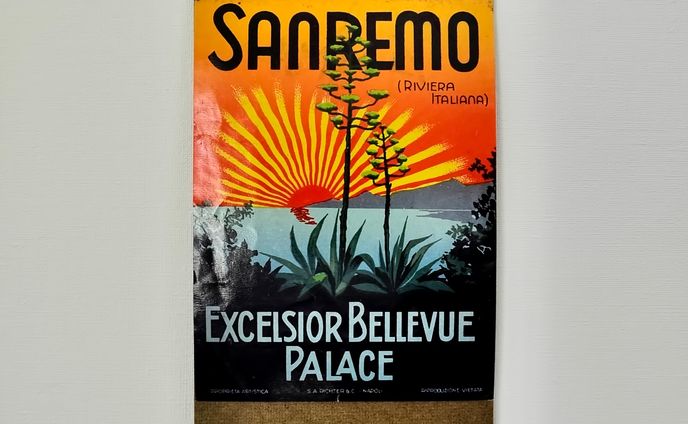 SANREMO hotel label "EXCELSIORBELLEVUE PALACE"
