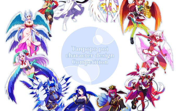 私っぽいキャラデザ大会　イラスト