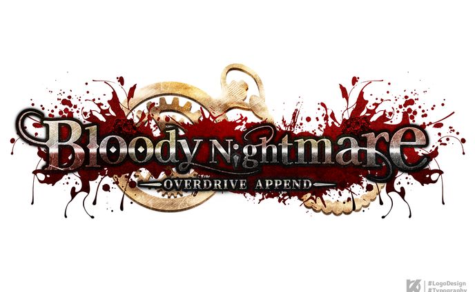 BloodyNightmare ロゴデザイン
