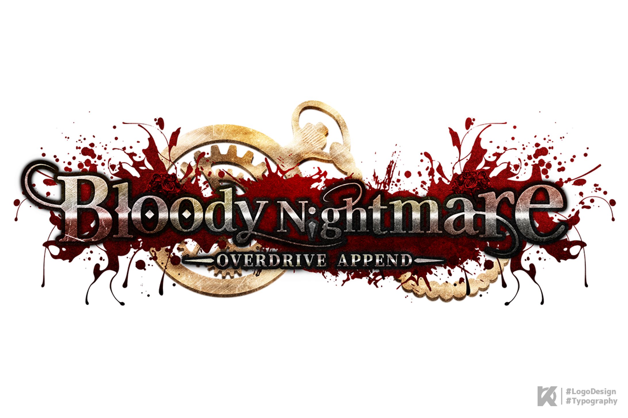 BloodyNightmare ロゴデザイン-1