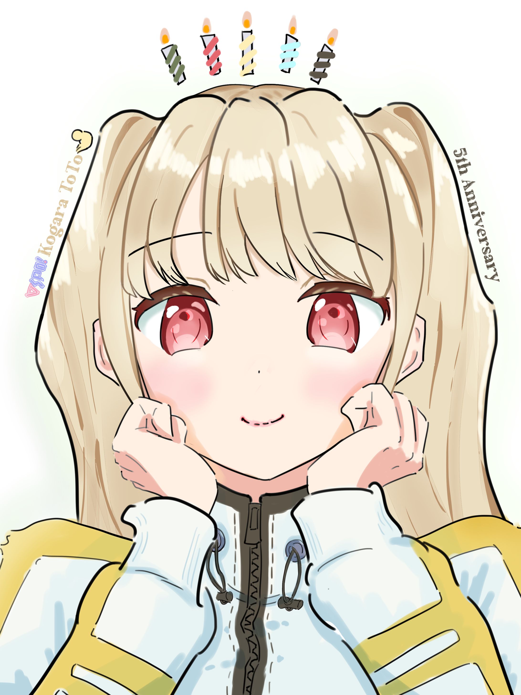 小雀ととファンアート（ととの絵）-1