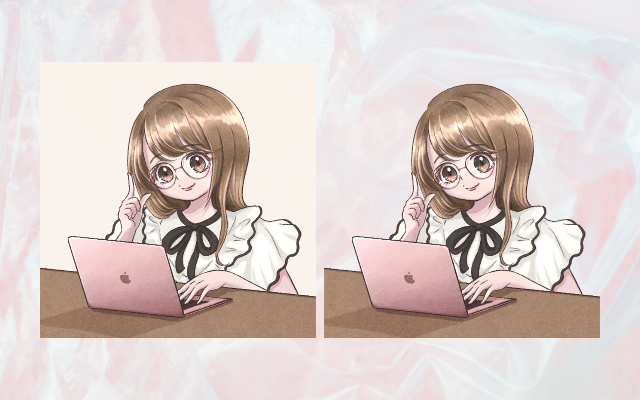 【HP挿絵】SEO対策BLOG 挿絵・アイコン用イラスト-1