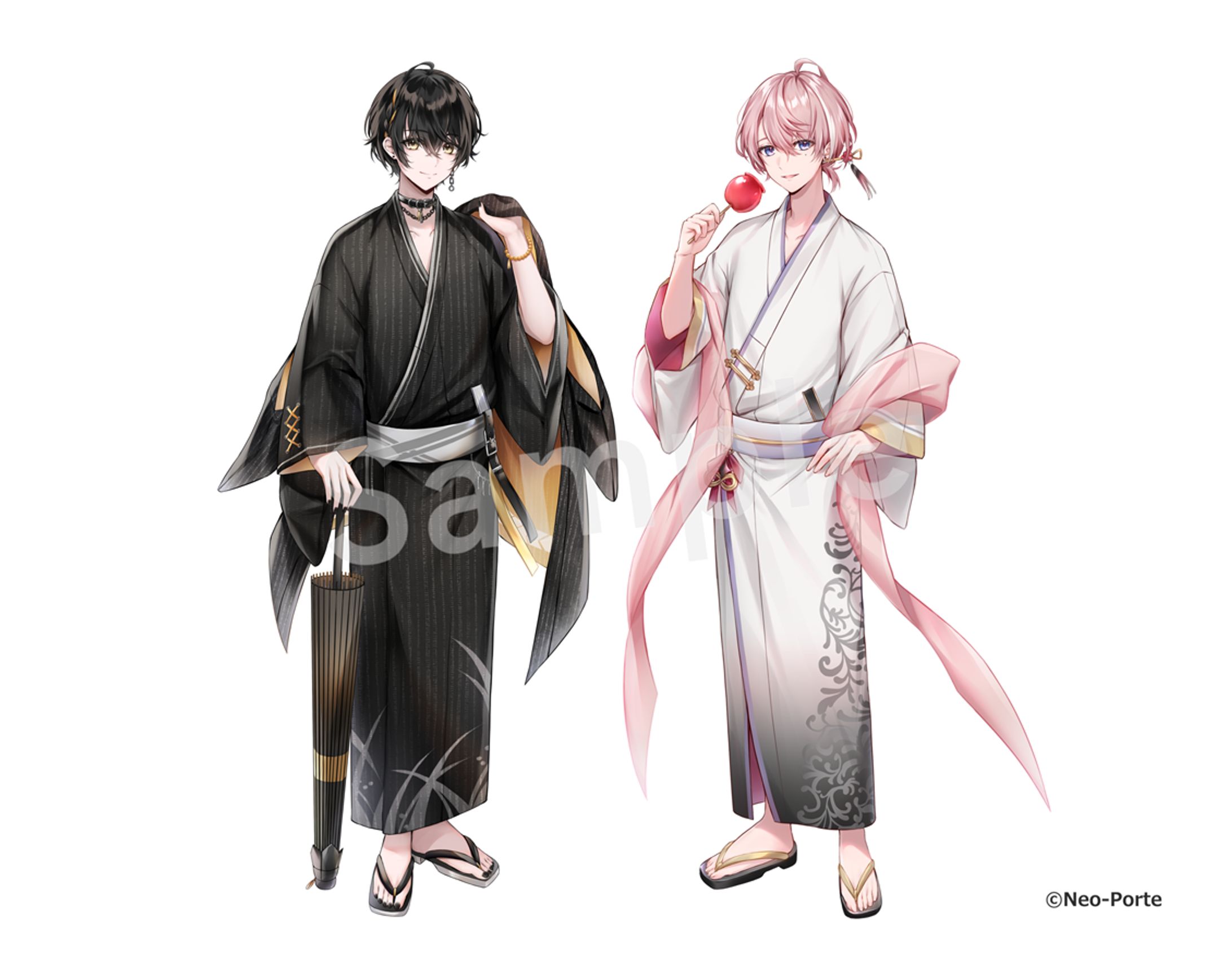 【Work】Neo-Porte夏祭りグッズイラスト-1