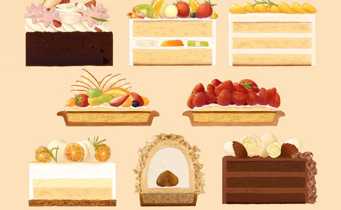 三面図、food & beverages