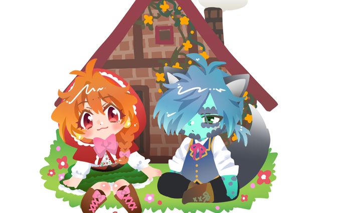 ミニキャラ背景あり